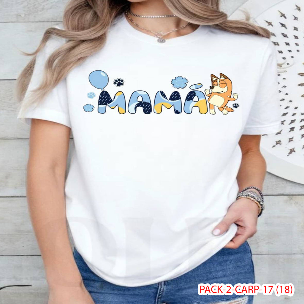 PACK CAMISETA - DTF - DIA DE LA MADRES 0002