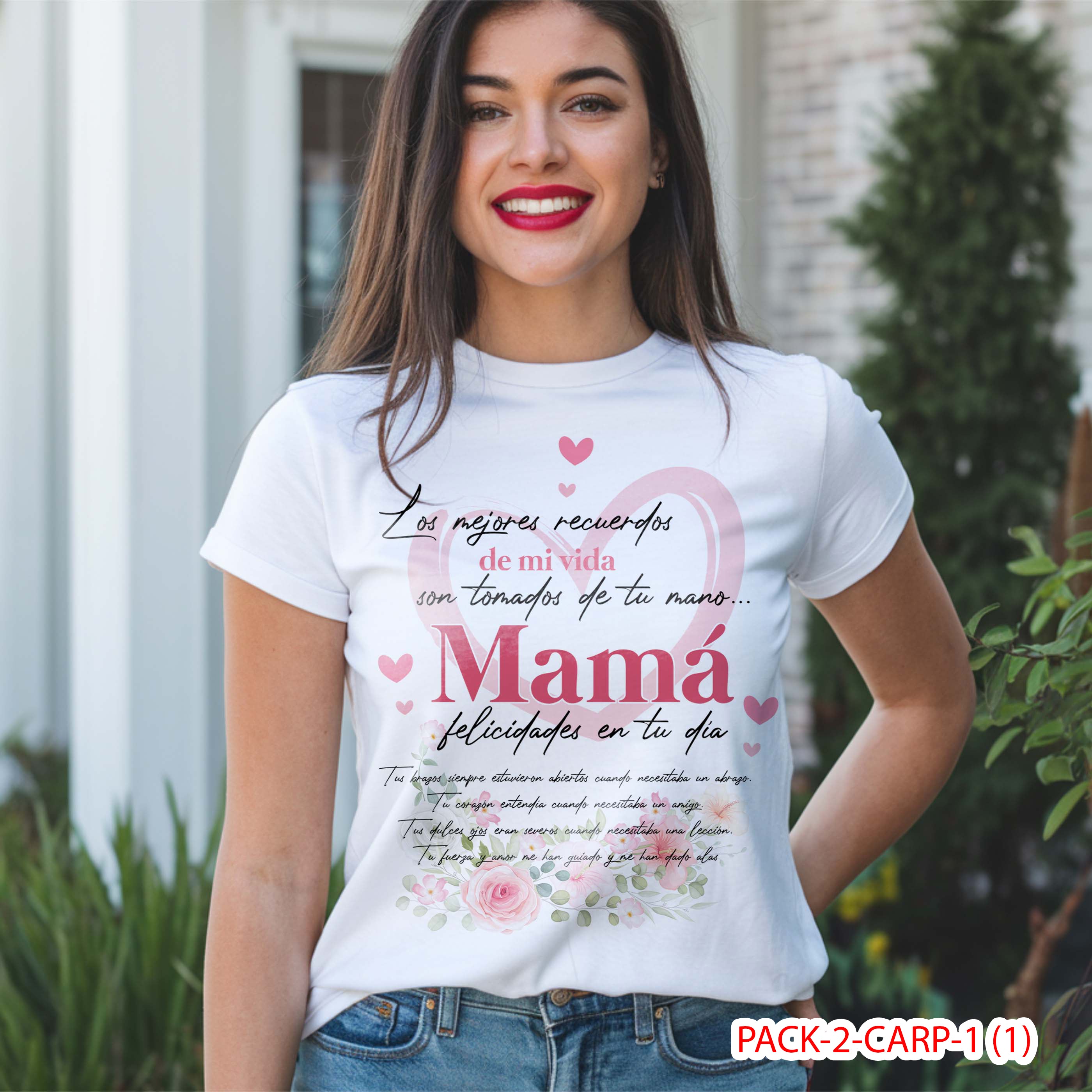 PACK CAMISETA - DTF - DIA DE LA MADRES 0001