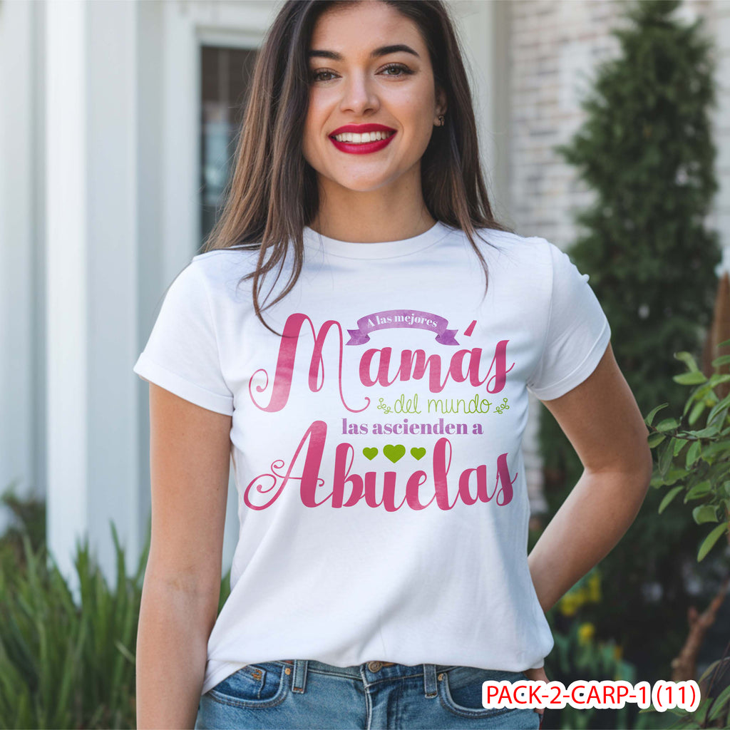 PACK CAMISETA - DTF - DIA DE LA MADRES 0001
