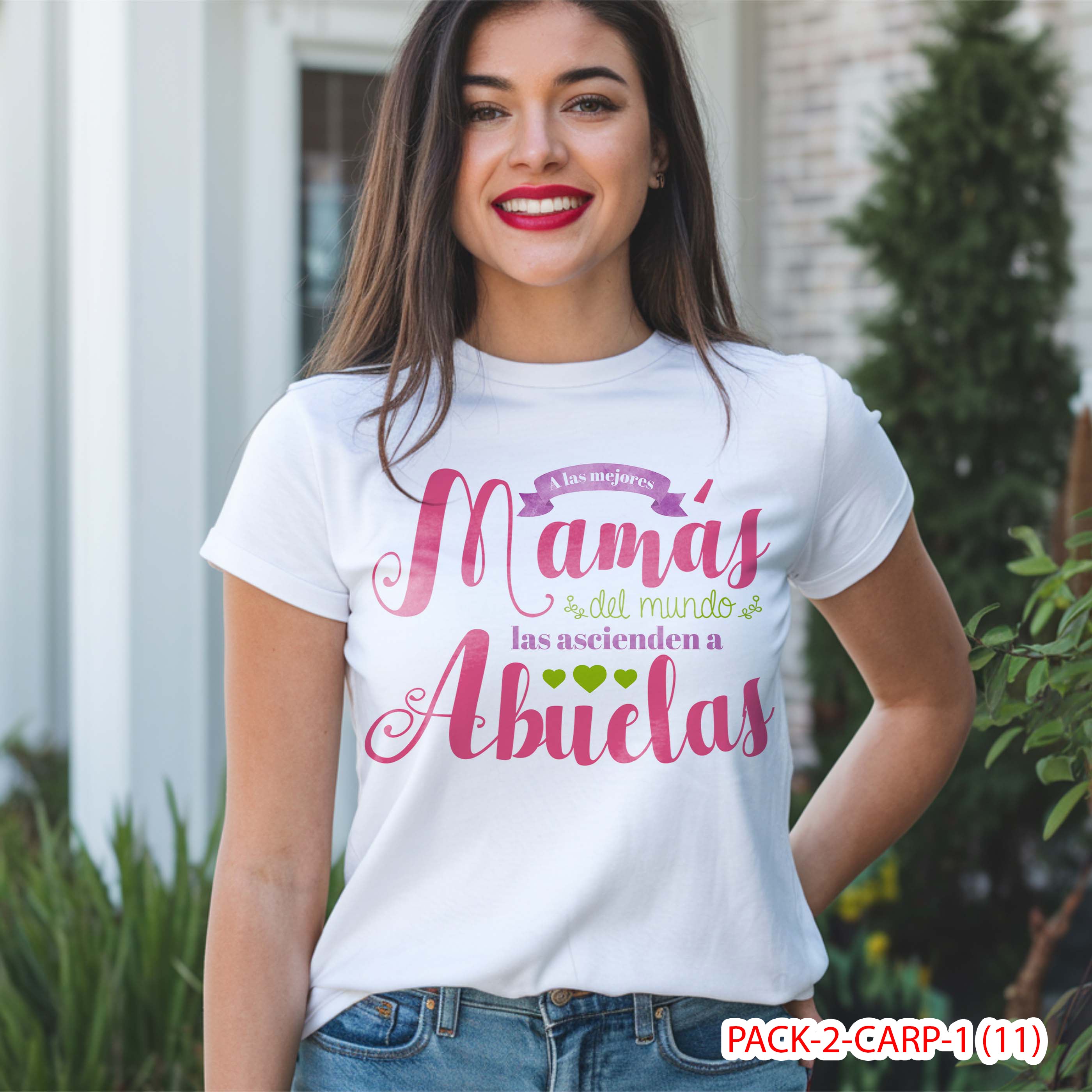 PACK CAMISETA - DTF - DIA DE LA MADRES 0001