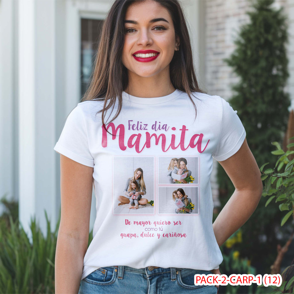 PACK CAMISETA - DTF - DIA DE LA MADRES 0001