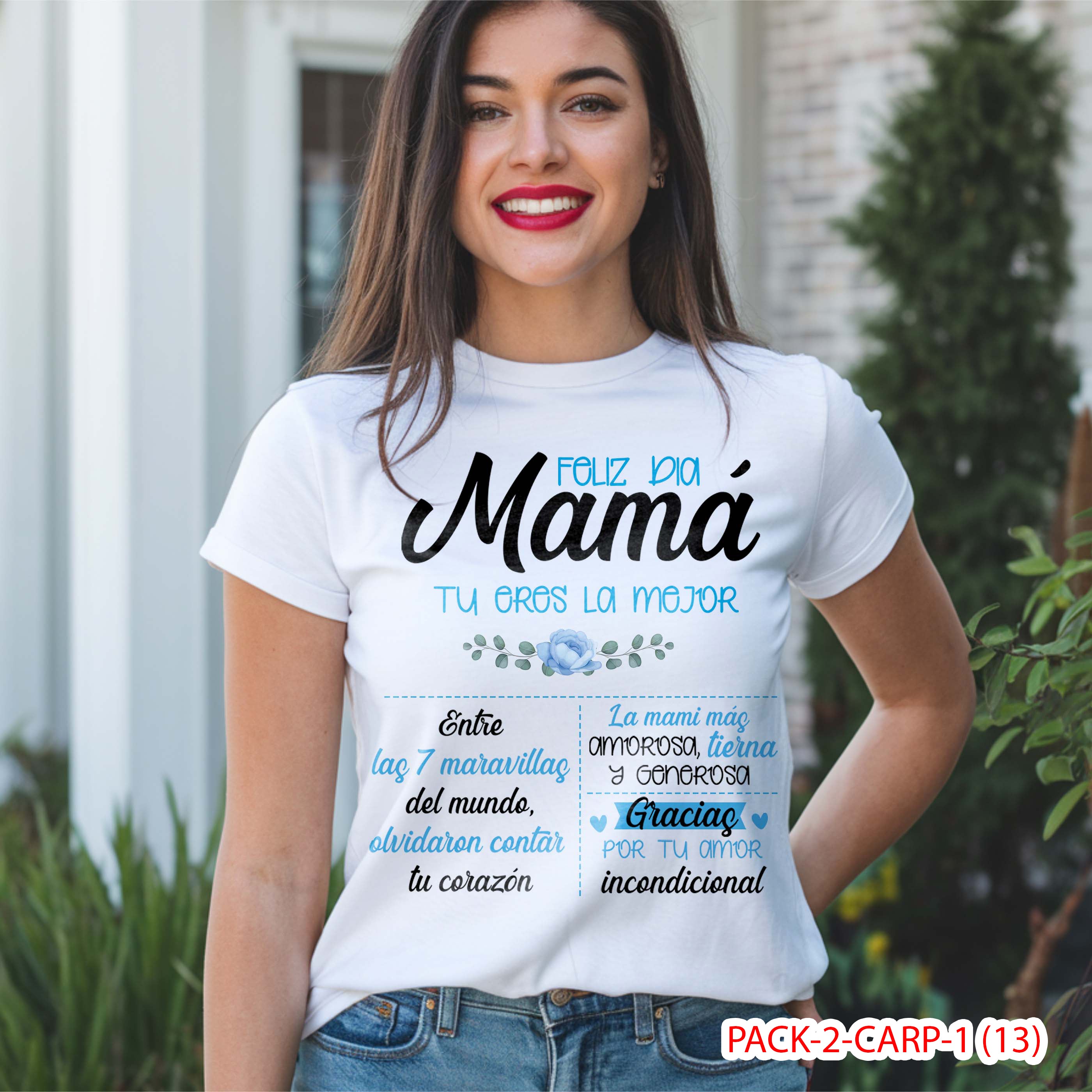 PACK CAMISETA - DTF - DIA DE LA MADRES 0001