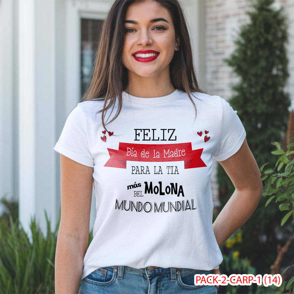PACK CAMISETA - DTF - DIA DE LA MADRES 0001