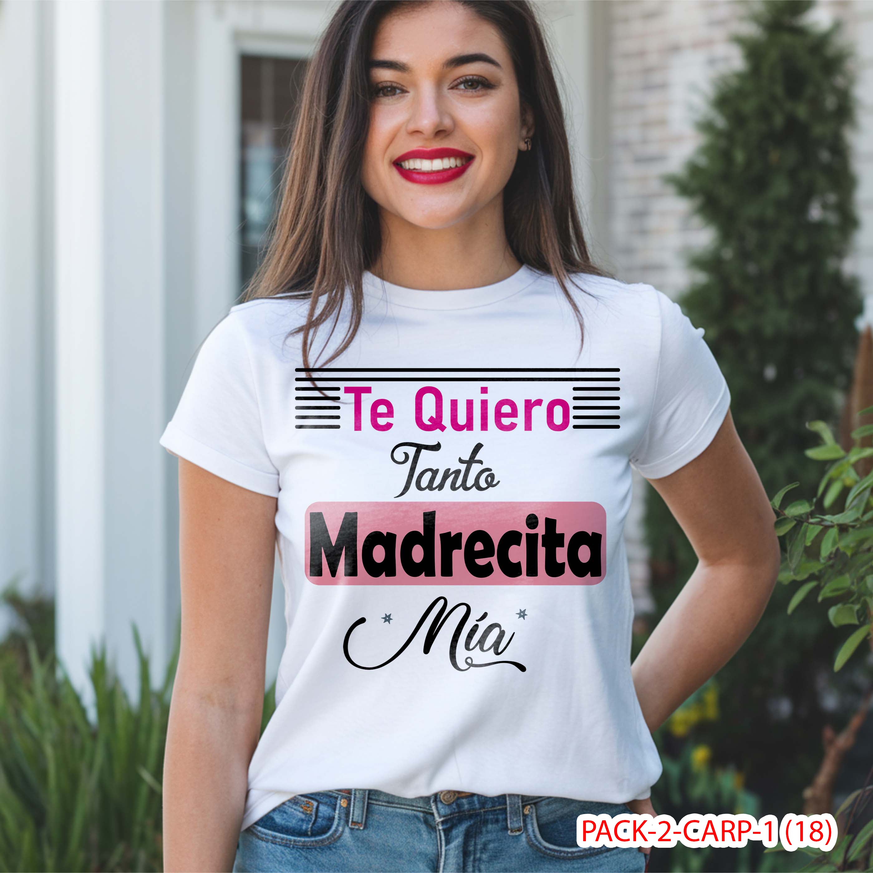 PACK CAMISETA - DTF - DIA DE LA MADRES 0001