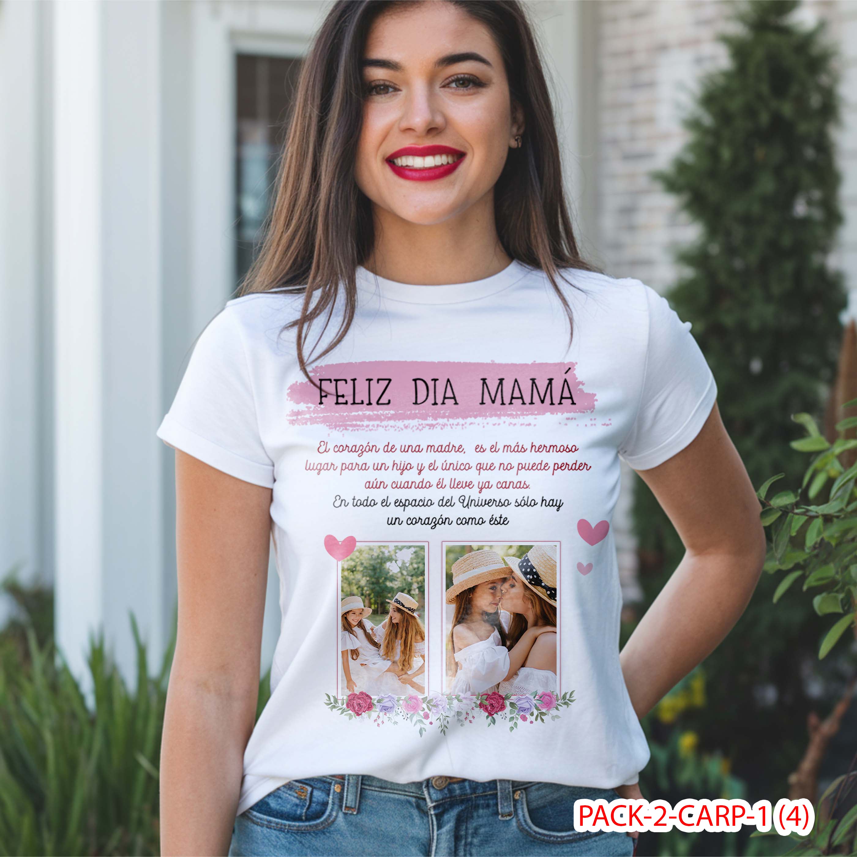 PACK CAMISETA - DTF - DIA DE LA MADRES 0001