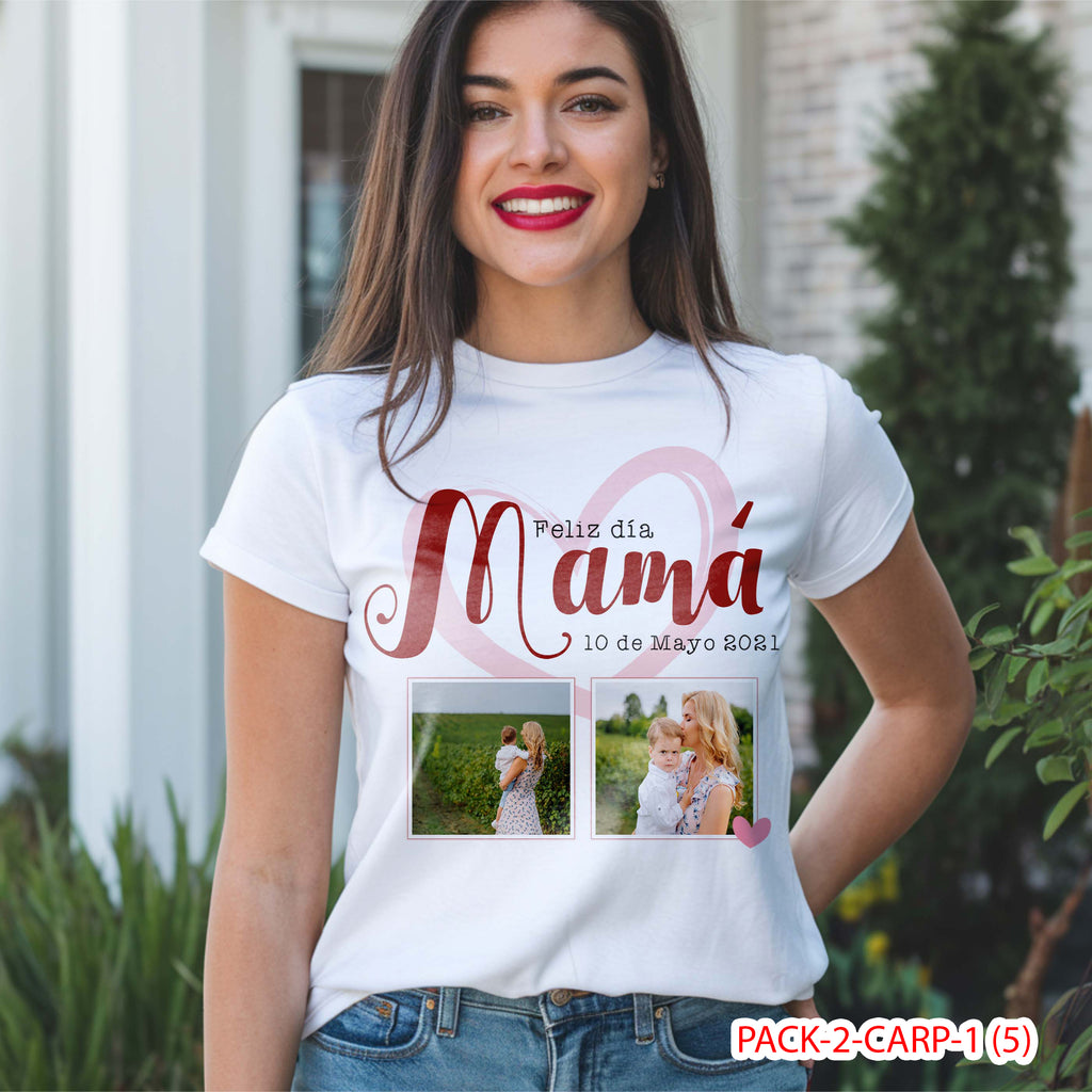 PACK CAMISETA - DTF - DIA DE LA MADRES 0001