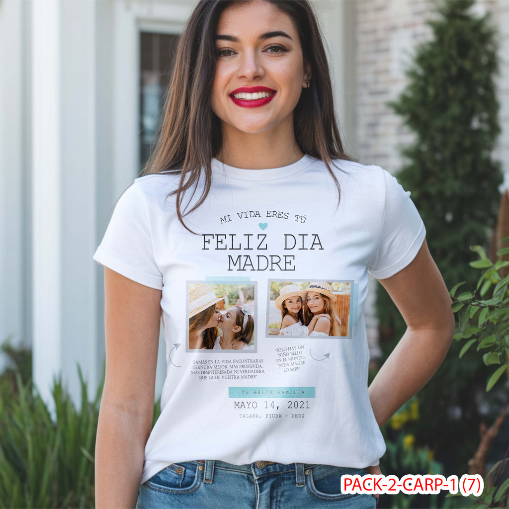 PACK CAMISETA - DTF - DIA DE LA MADRES 0001