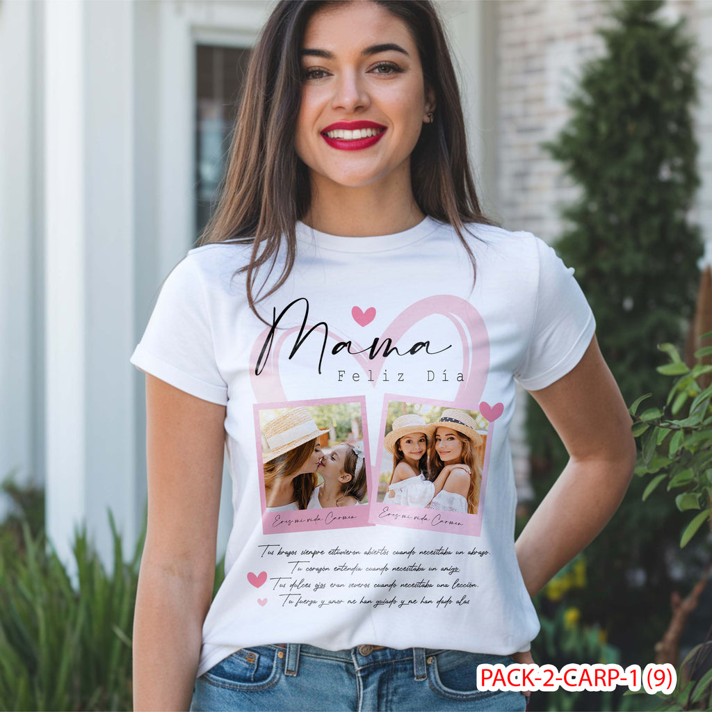 PACK CAMISETA - DTF - DIA DE LA MADRES 0001