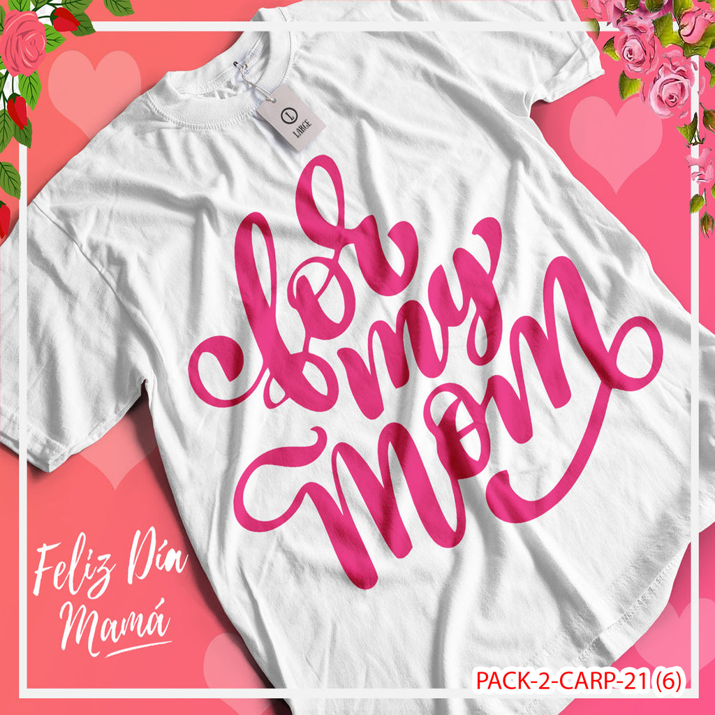 PACK CAMISETA - DTF - DIA DE LA MADRES 0002
