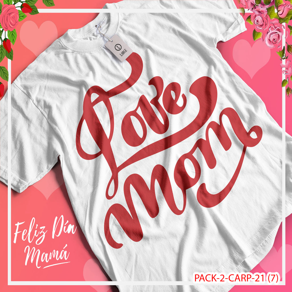 PACK CAMISETA - DTF - DIA DE LA MADRES 0002