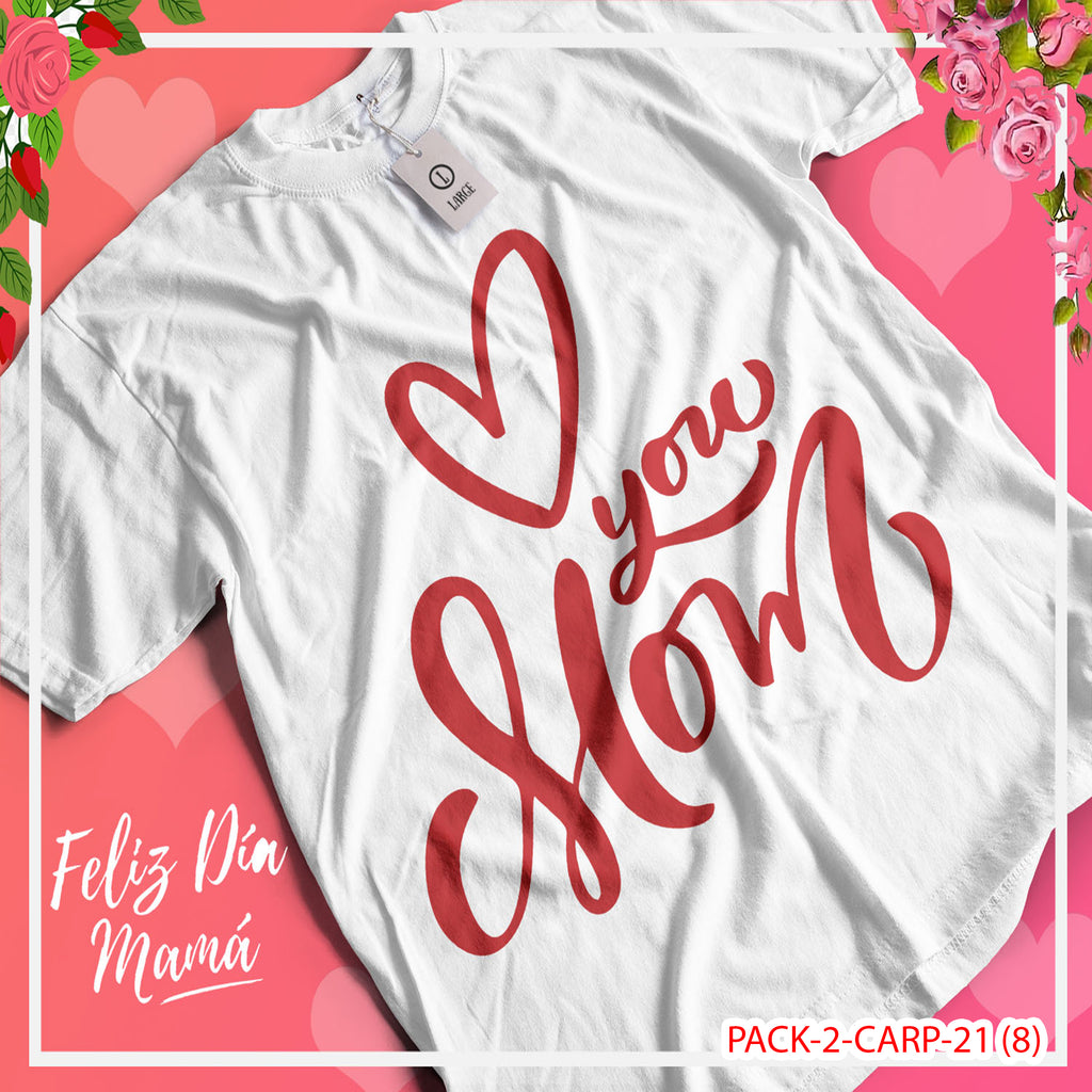PACK CAMISETA - DTF - DIA DE LA MADRES 0002