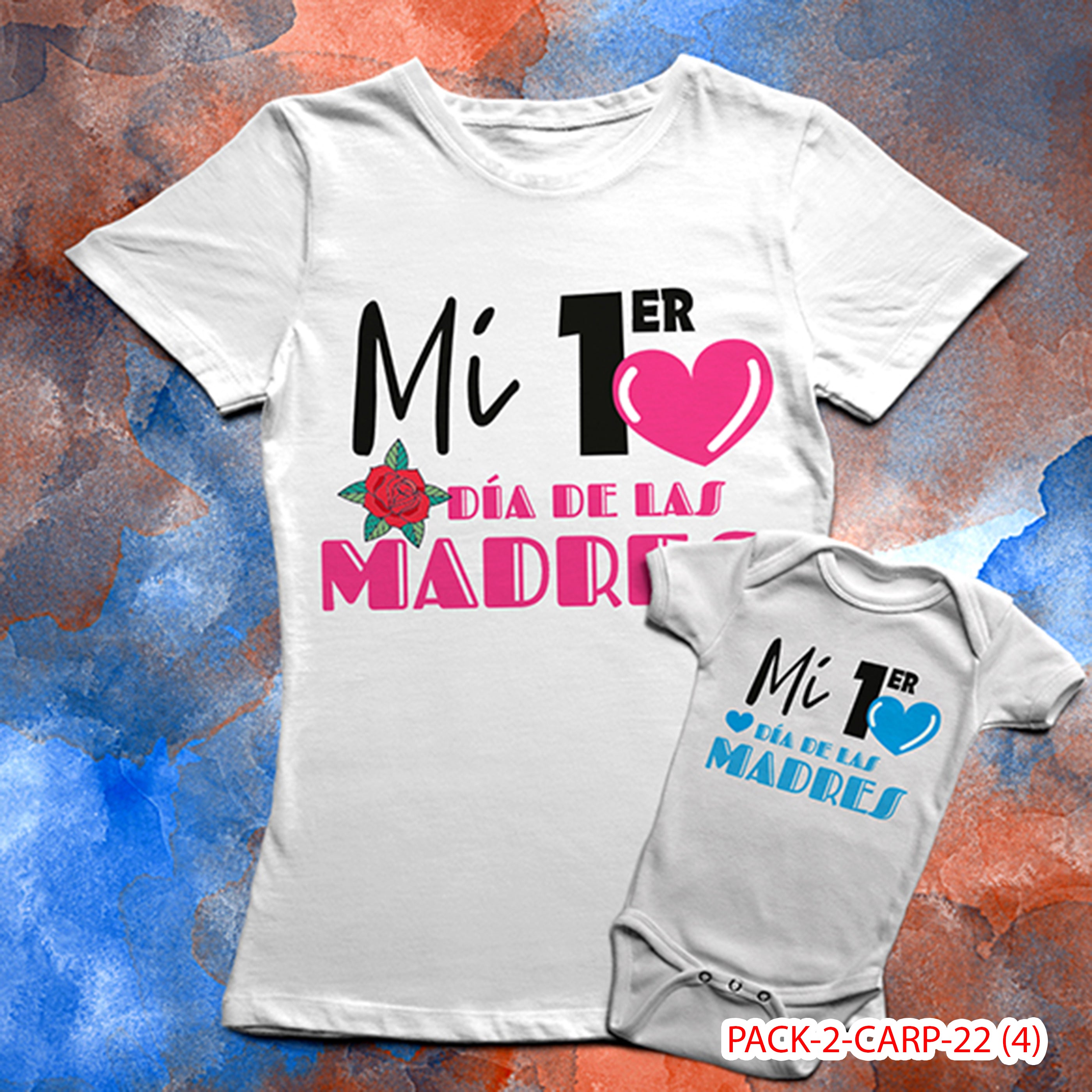 PACK CAMISETA - DTF - DIA DE LA MADRES 0002