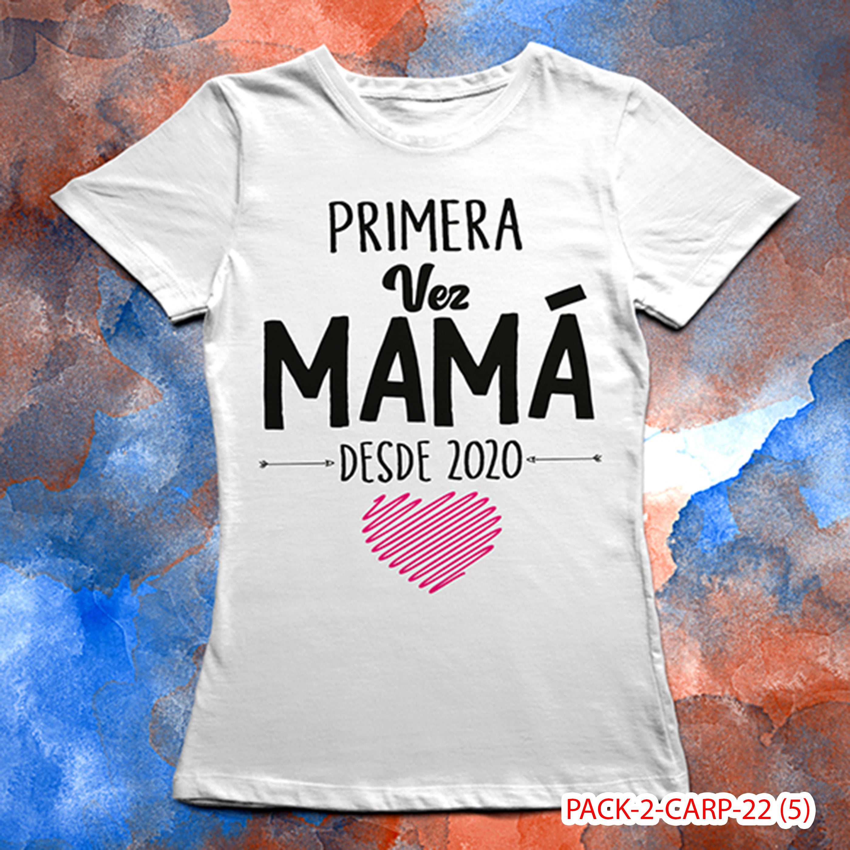 PACK CAMISETA - DTF - DIA DE LA MADRES 0002