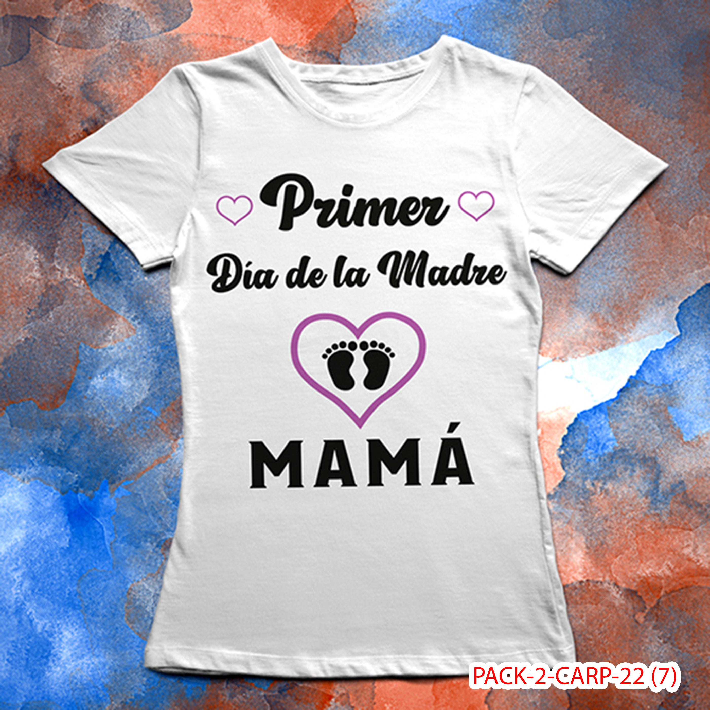 PACK CAMISETA - DTF - DIA DE LA MADRES 0002