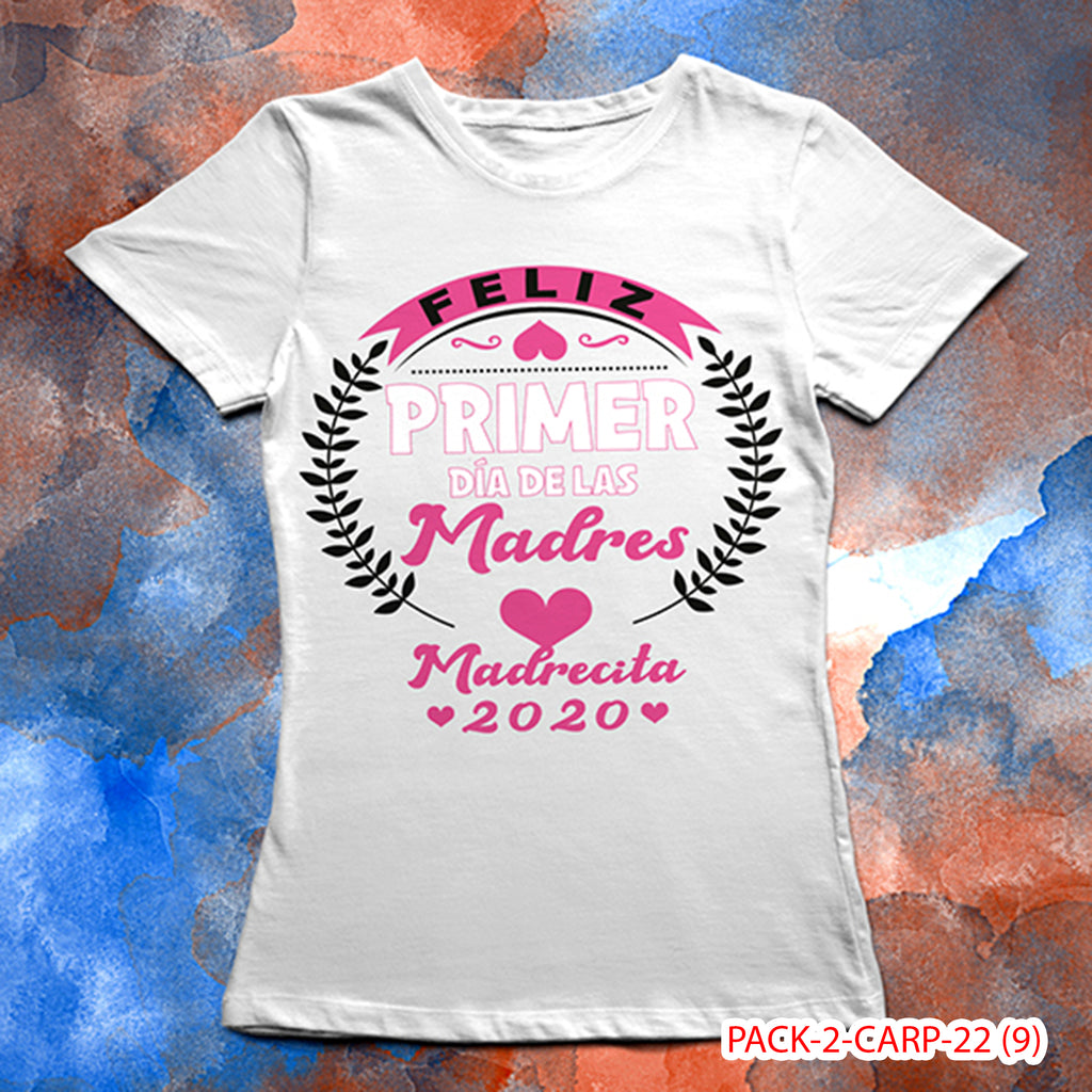 PACK CAMISETA - DTF - DIA DE LA MADRES 0002