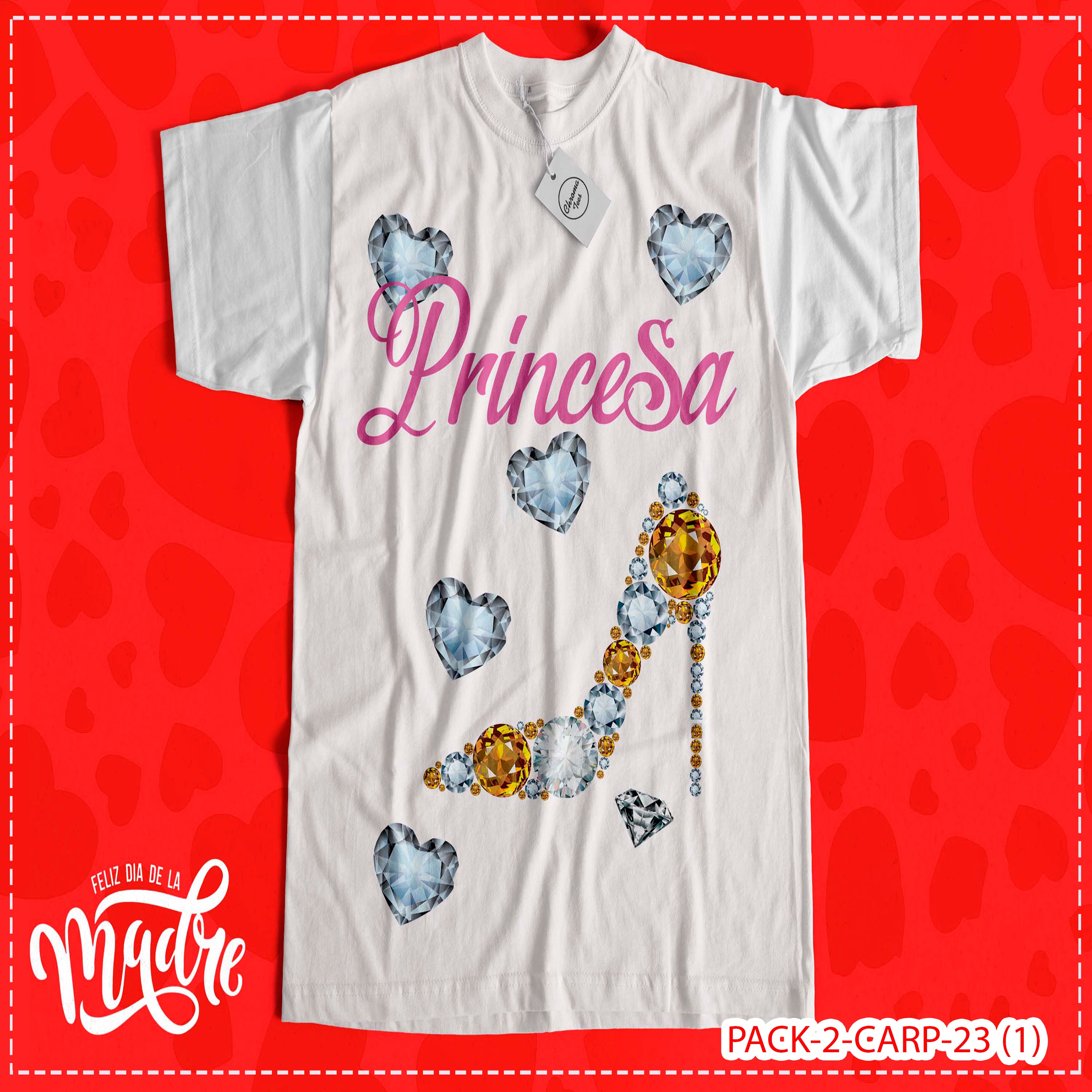 PACK CAMISETA - DTF - DIA DE LA MADRES 0002