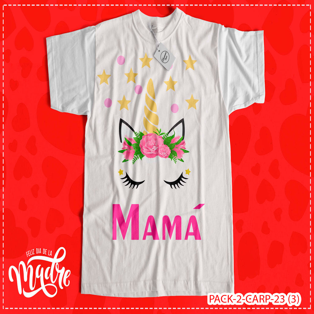 PACK CAMISETA - DTF - DIA DE LA MADRES 0002