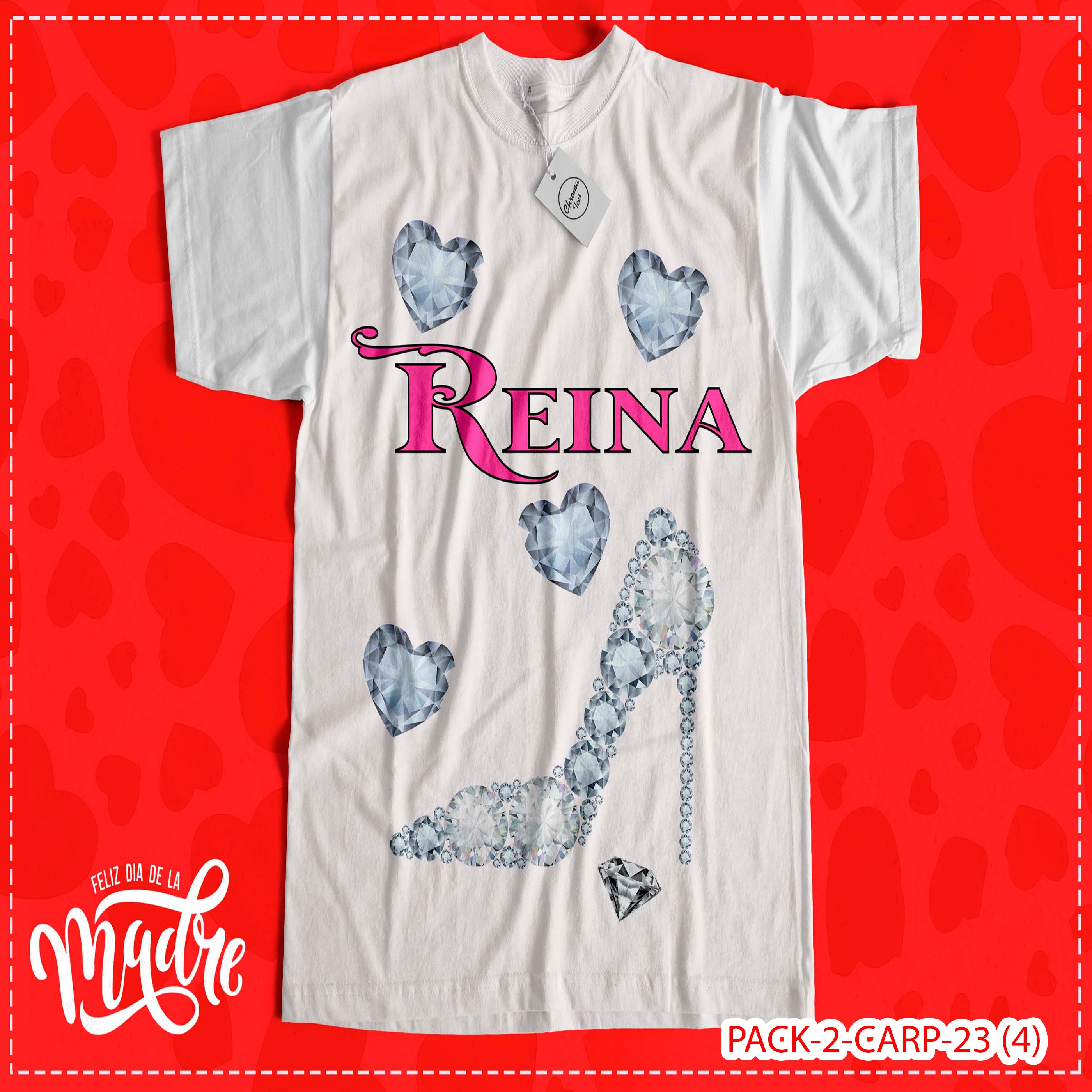 PACK CAMISETA - DTF - DIA DE LA MADRES 0002