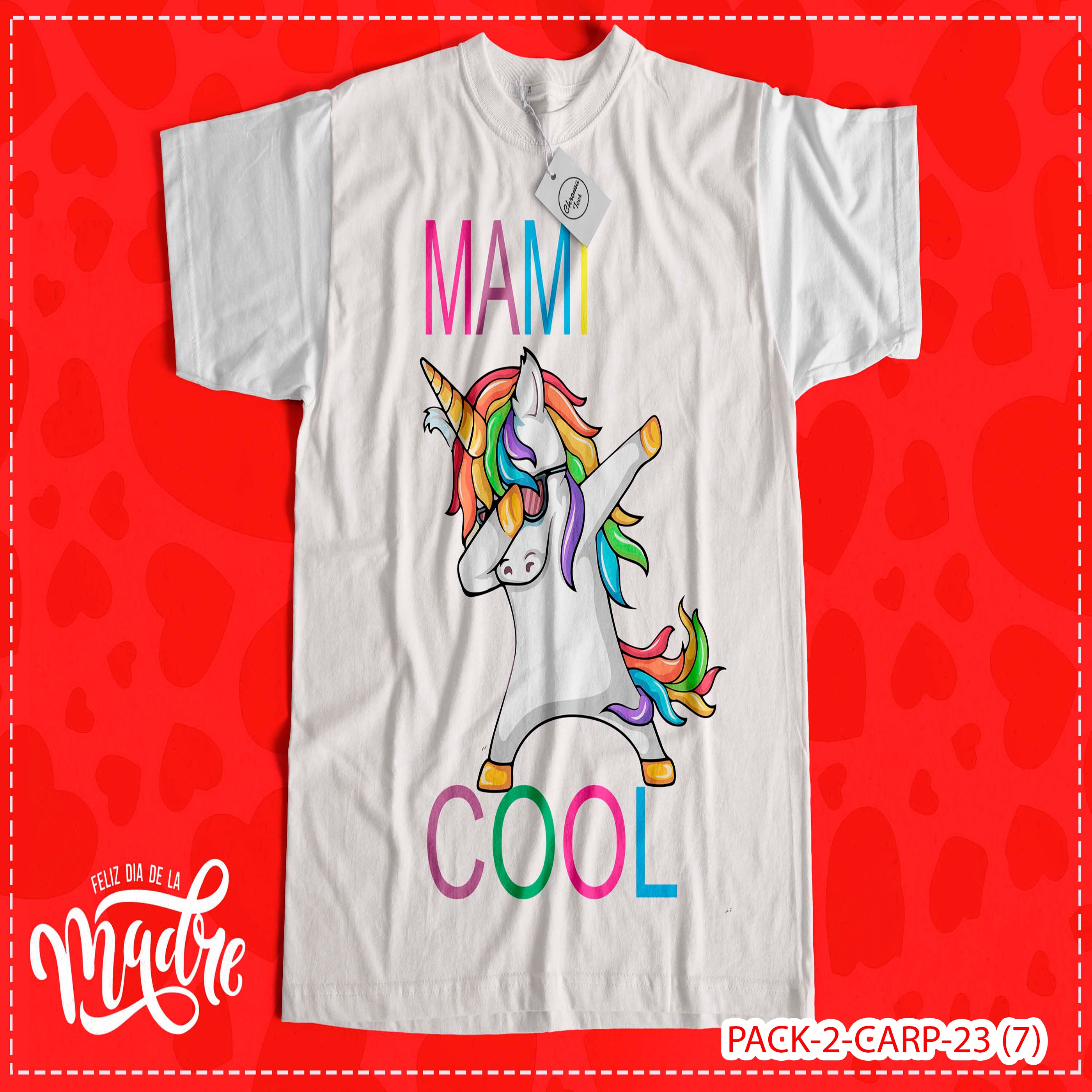 PACK CAMISETA - DTF - DIA DE LA MADRES 0002