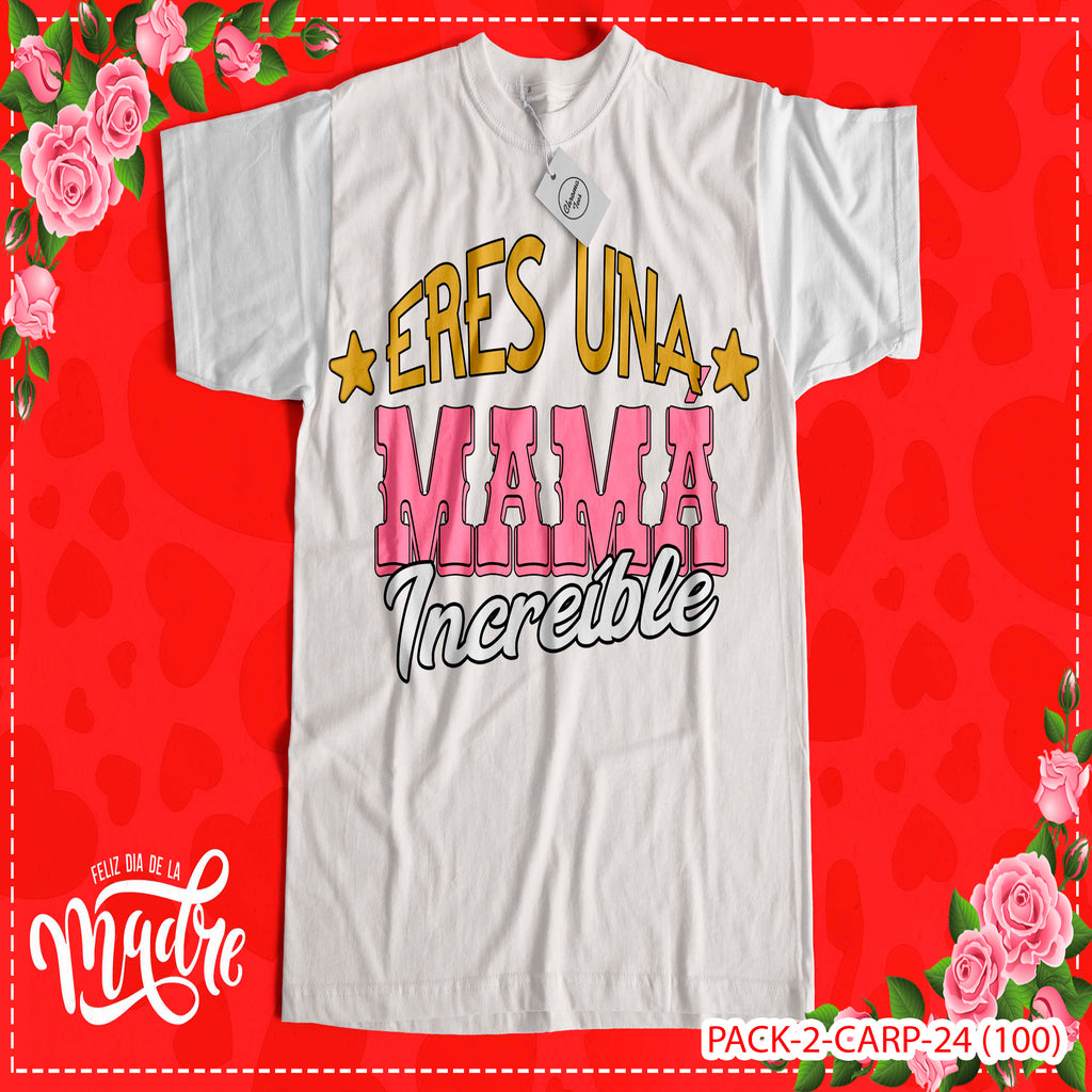 PACK CAMISETA - DTF - DIA DE LA MADRES 0003