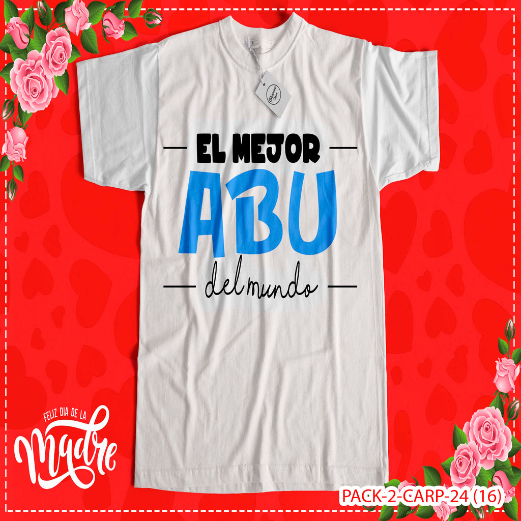 PACK CAMISETA - DTF - DIA DE LA MADRES 0002