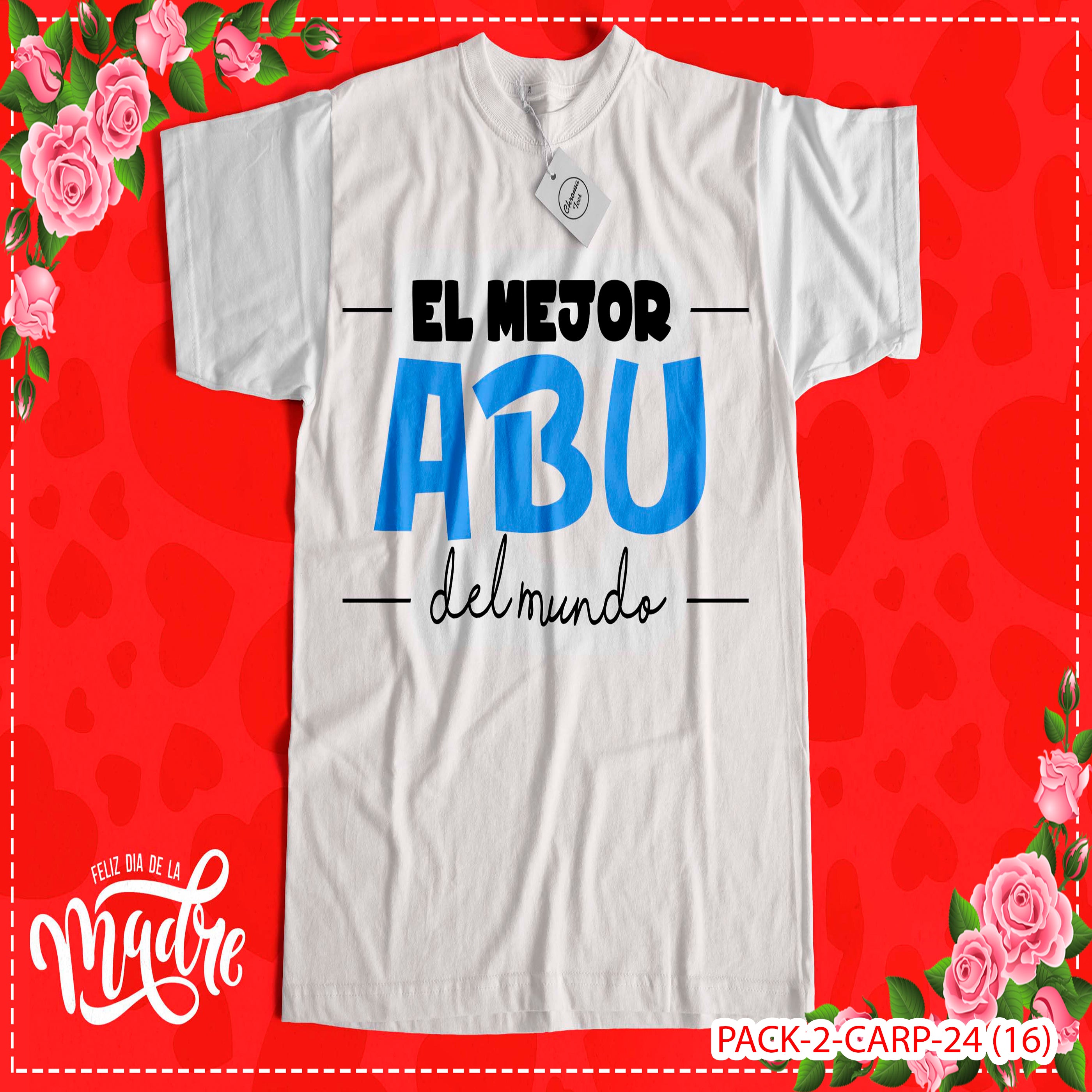 PACK CAMISETA - DTF - DIA DE LA MADRES 0002