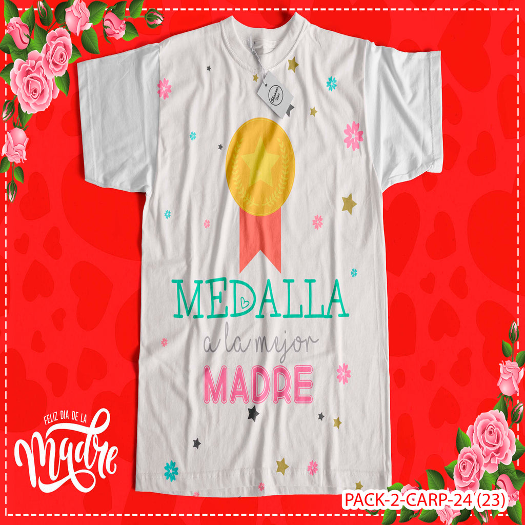 PACK CAMISETA - DTF - DIA DE LA MADRES 0002