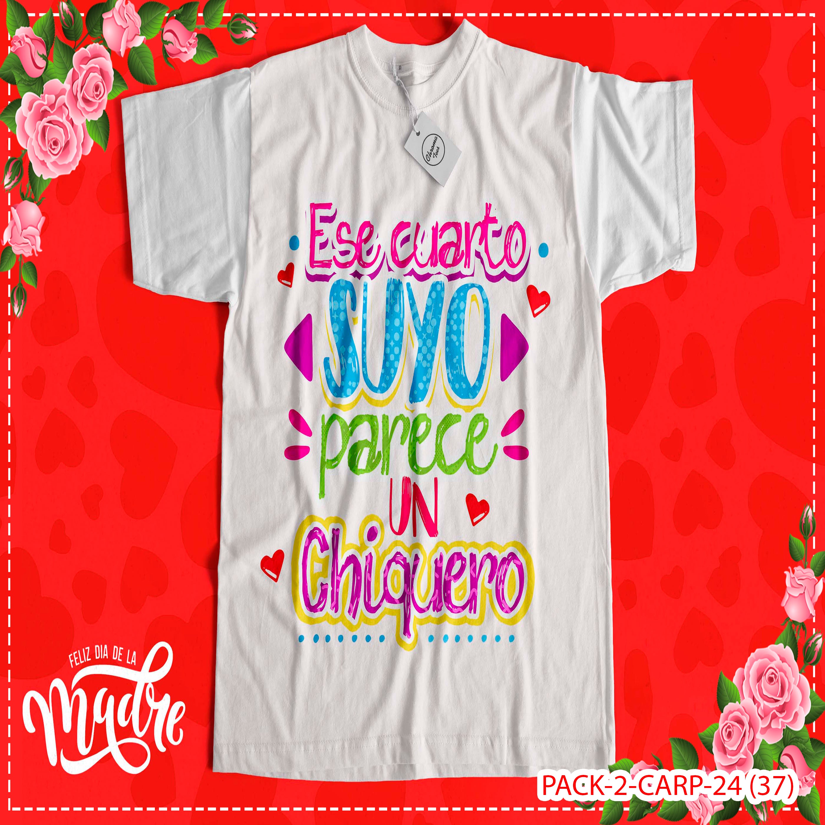 PACK CAMISETA - DTF - DIA DE LA MADRES 0003