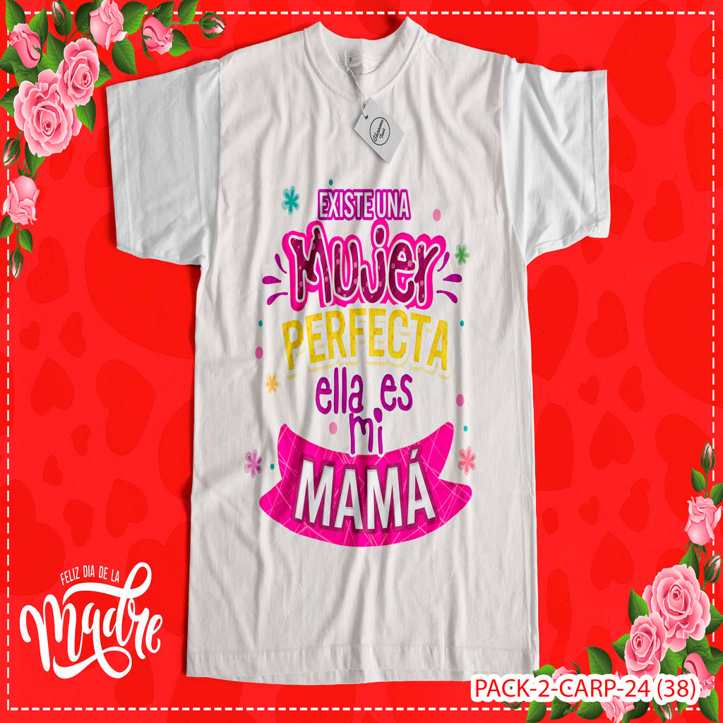 PACK CAMISETA - DTF - DIA DE LA MADRES 0003