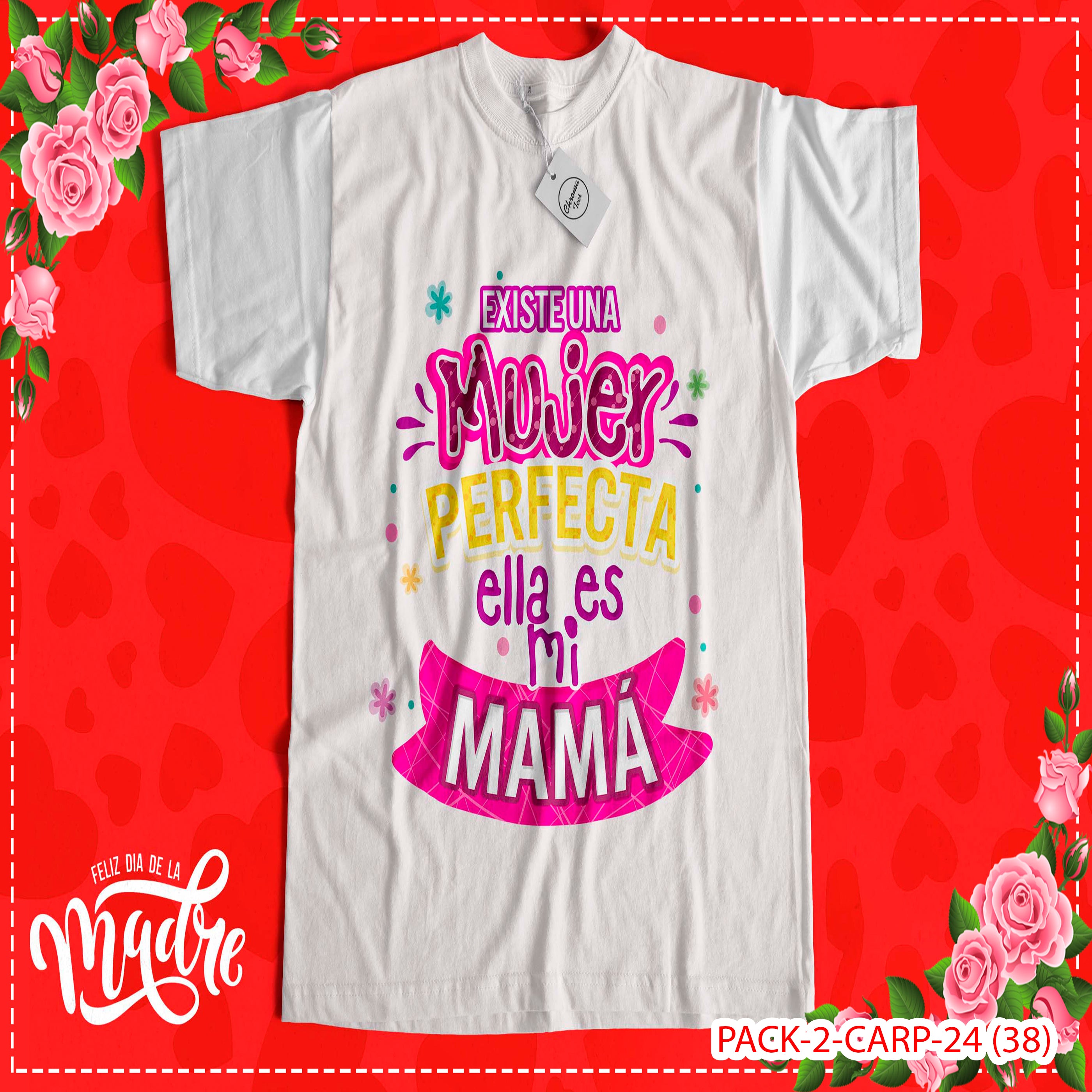 PACK CAMISETA - DTF - DIA DE LA MADRES 0003