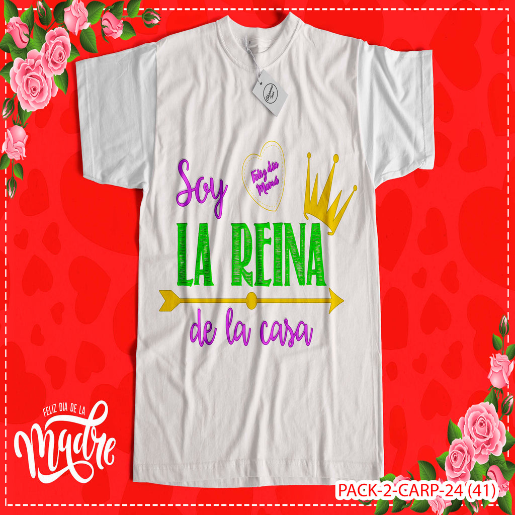 PACK CAMISETA - DTF - DIA DE LA MADRES 0003