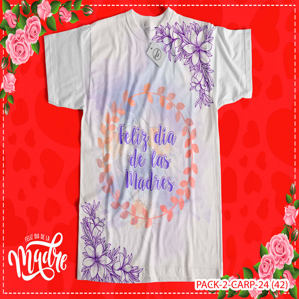PACK CAMISETA - DTF - DIA DE LA MADRES 0003
