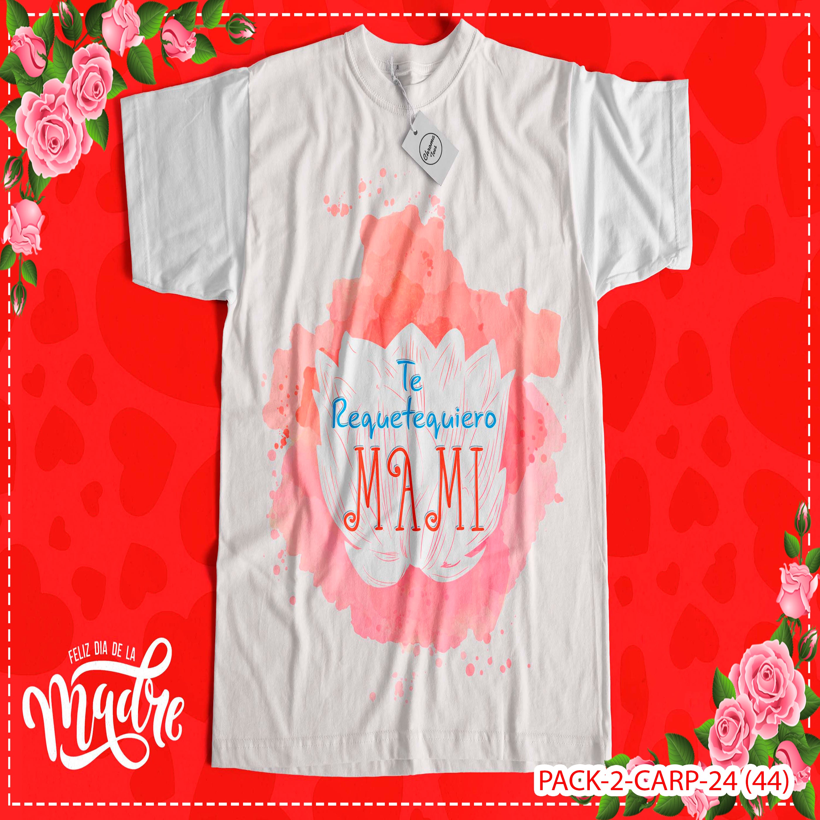 PACK CAMISETA - DTF - DIA DE LA MADRES 0003
