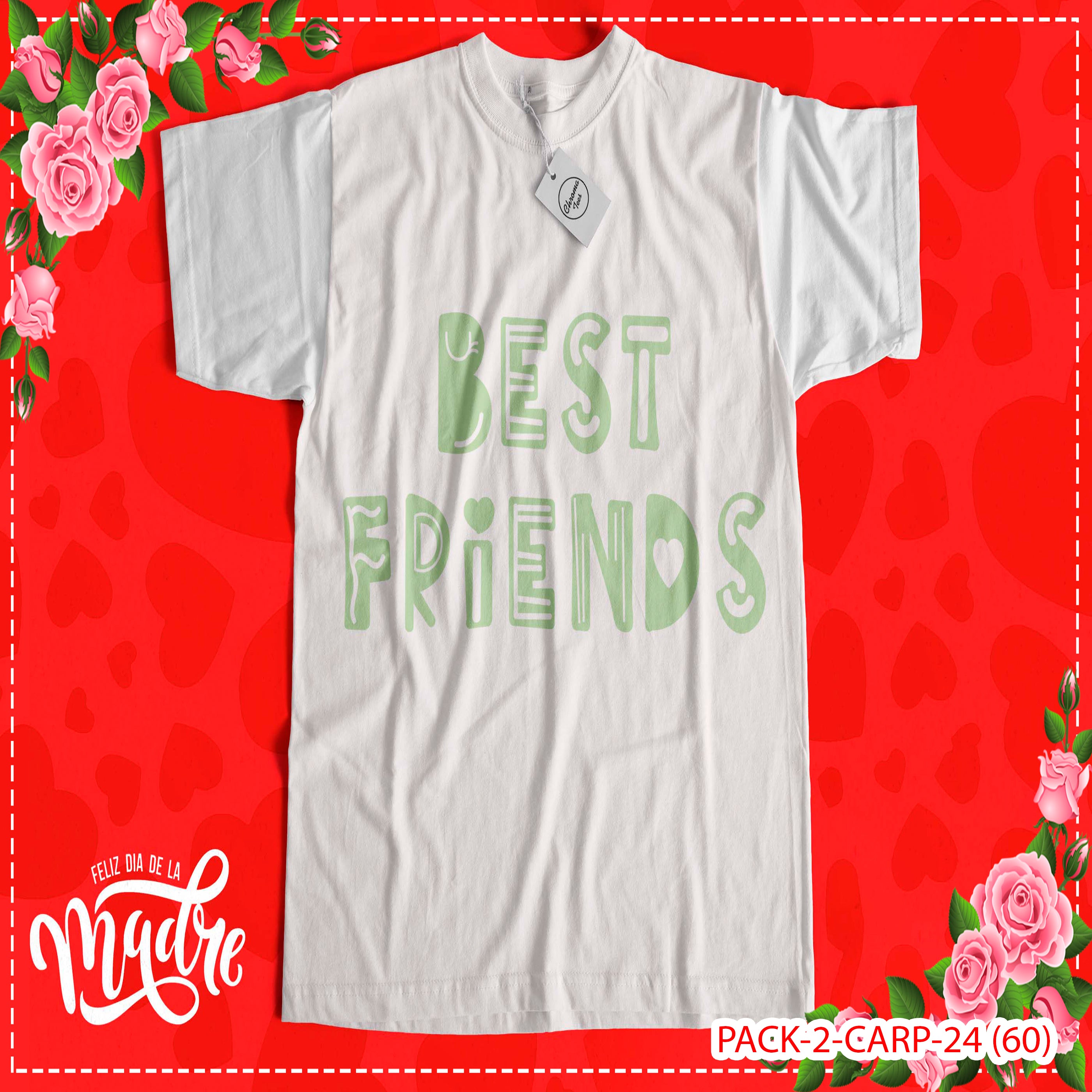 PACK CAMISETA - DTF - DIA DE LA MADRES 0003