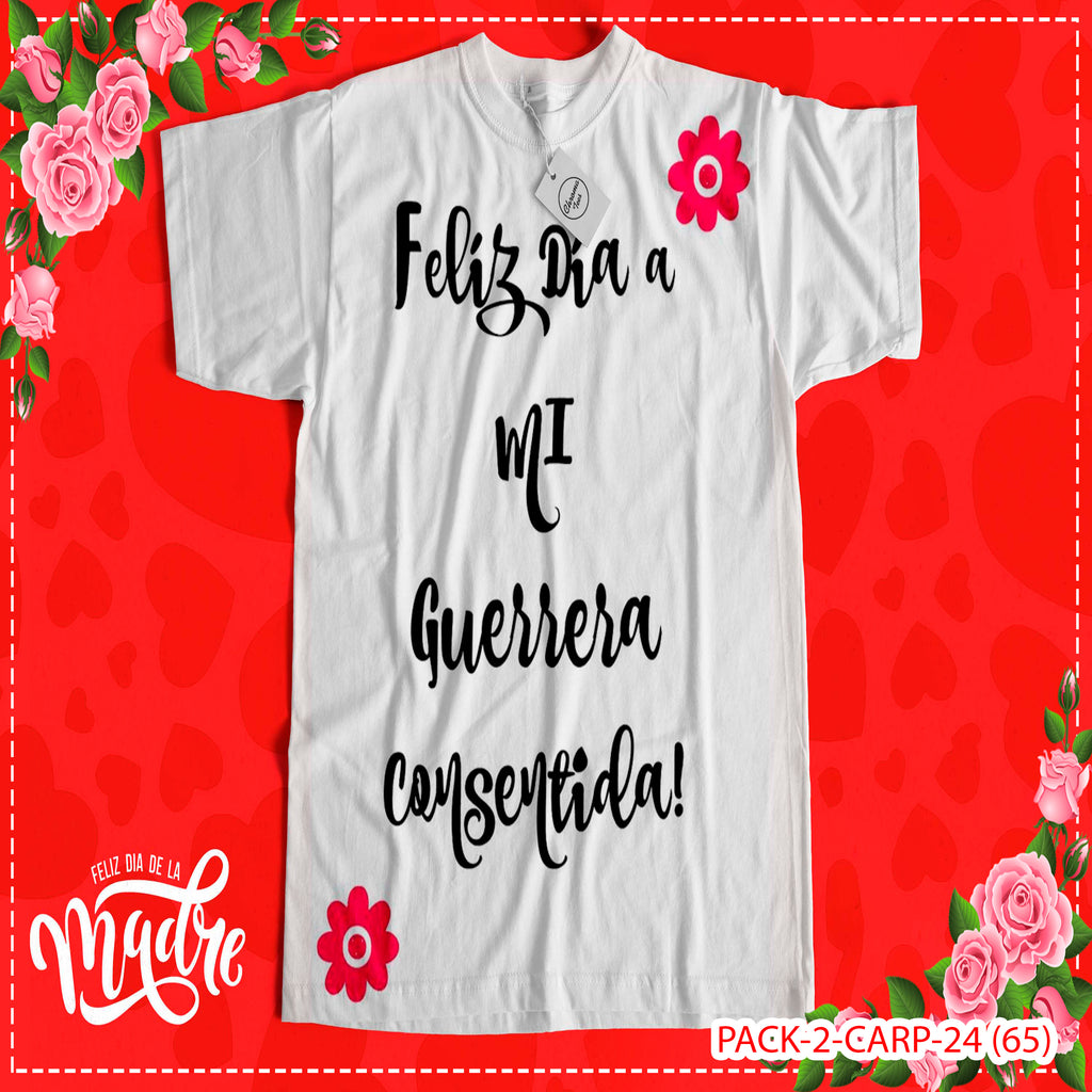 PACK CAMISETA - DTF - DIA DE LA MADRES 0003