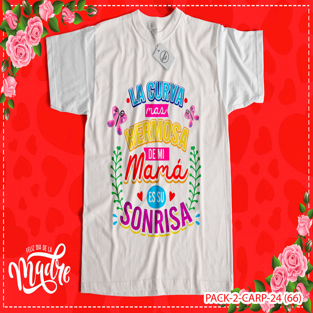 PACK CAMISETA - DTF - DIA DE LA MADRES 0003