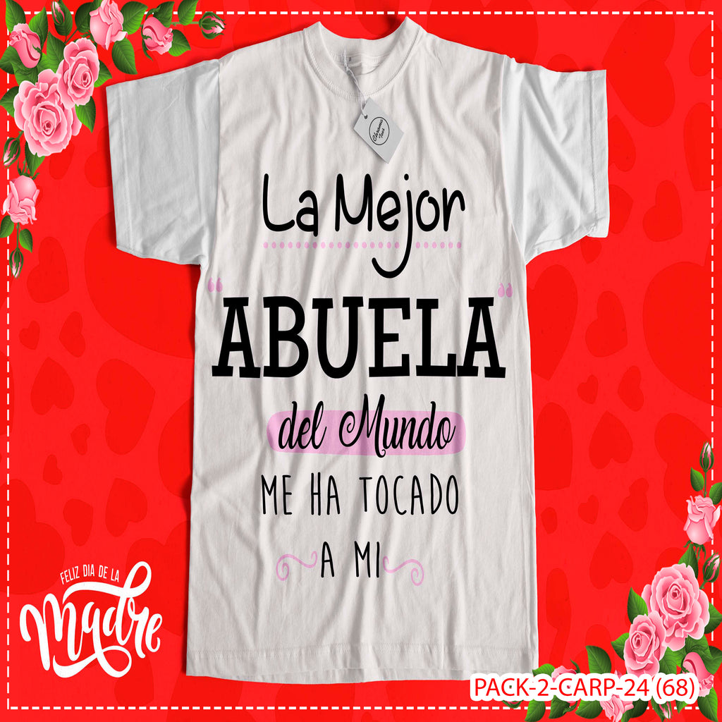 PACK CAMISETA - DTF - DIA DE LA MADRES 0003