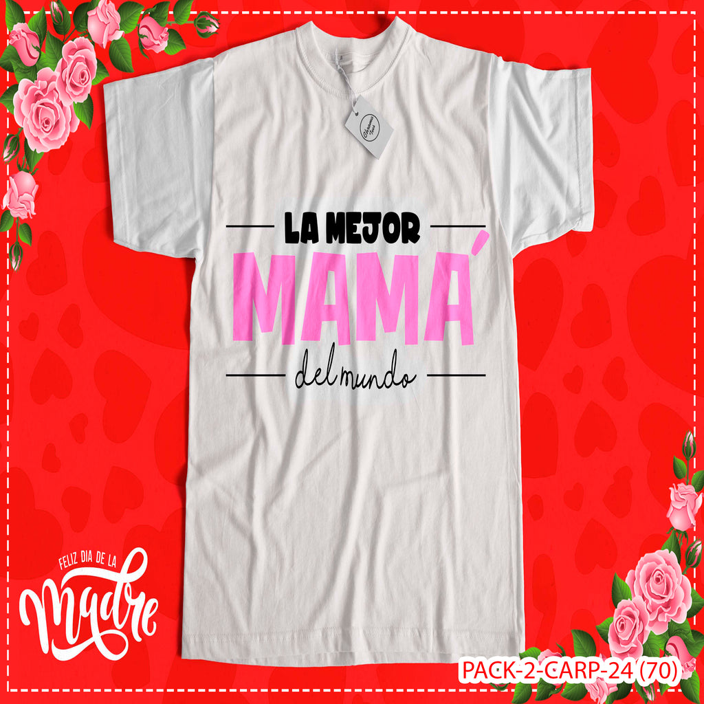 PACK CAMISETA - DTF - DIA DE LA MADRES 0003