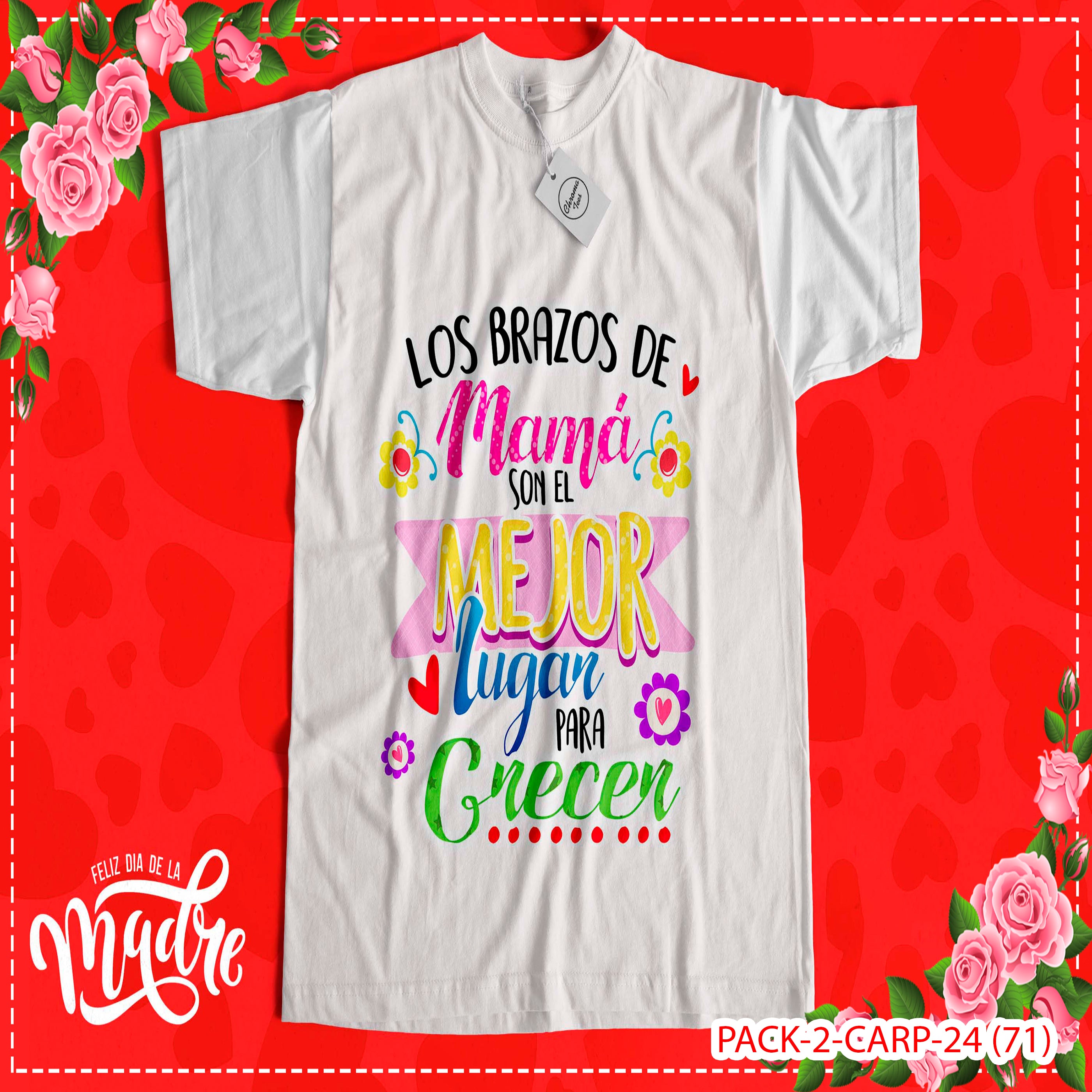 PACK CAMISETA - DTF - DIA DE LA MADRES 0003