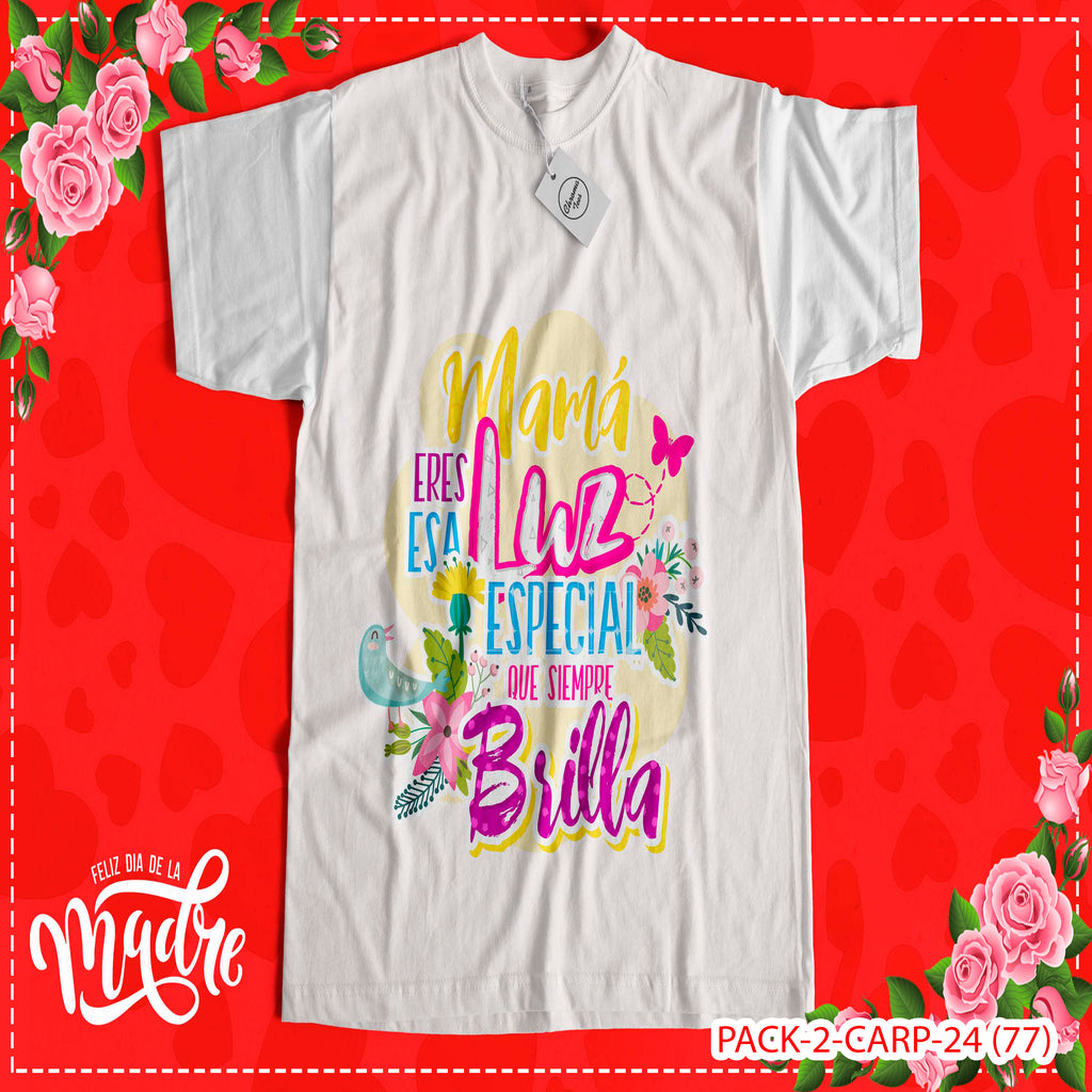 PACK CAMISETA - DTF - DIA DE LA MADRES 0003