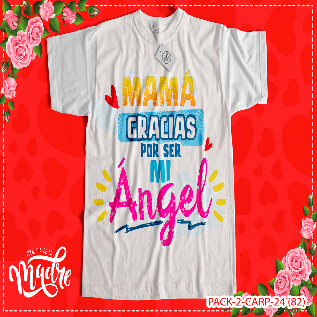 PACK CAMISETA - DTF - DIA DE LA MADRES 0003