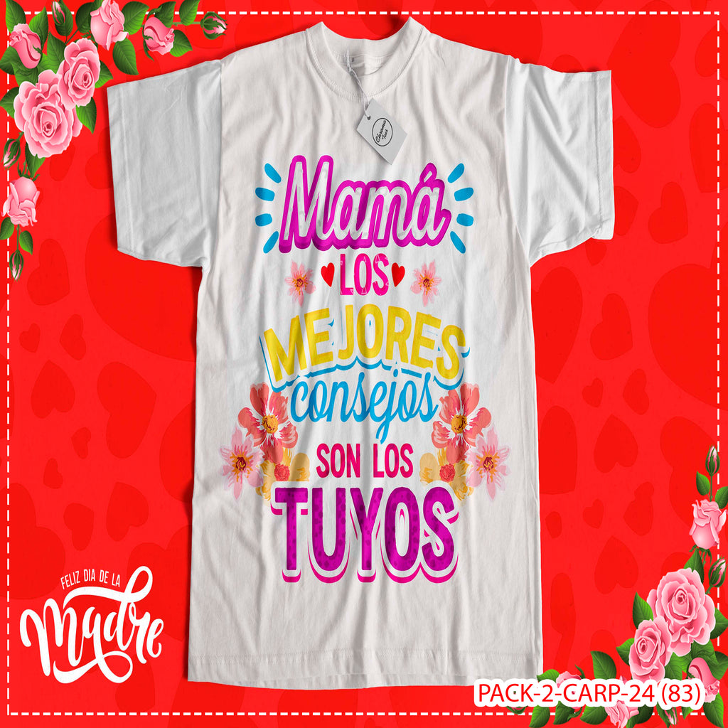 PACK CAMISETA - DTF - DIA DE LA MADRES 0003