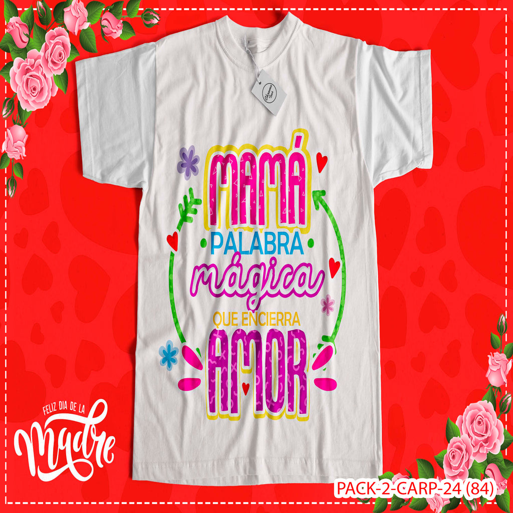 PACK CAMISETA - DTF - DIA DE LA MADRES 0003