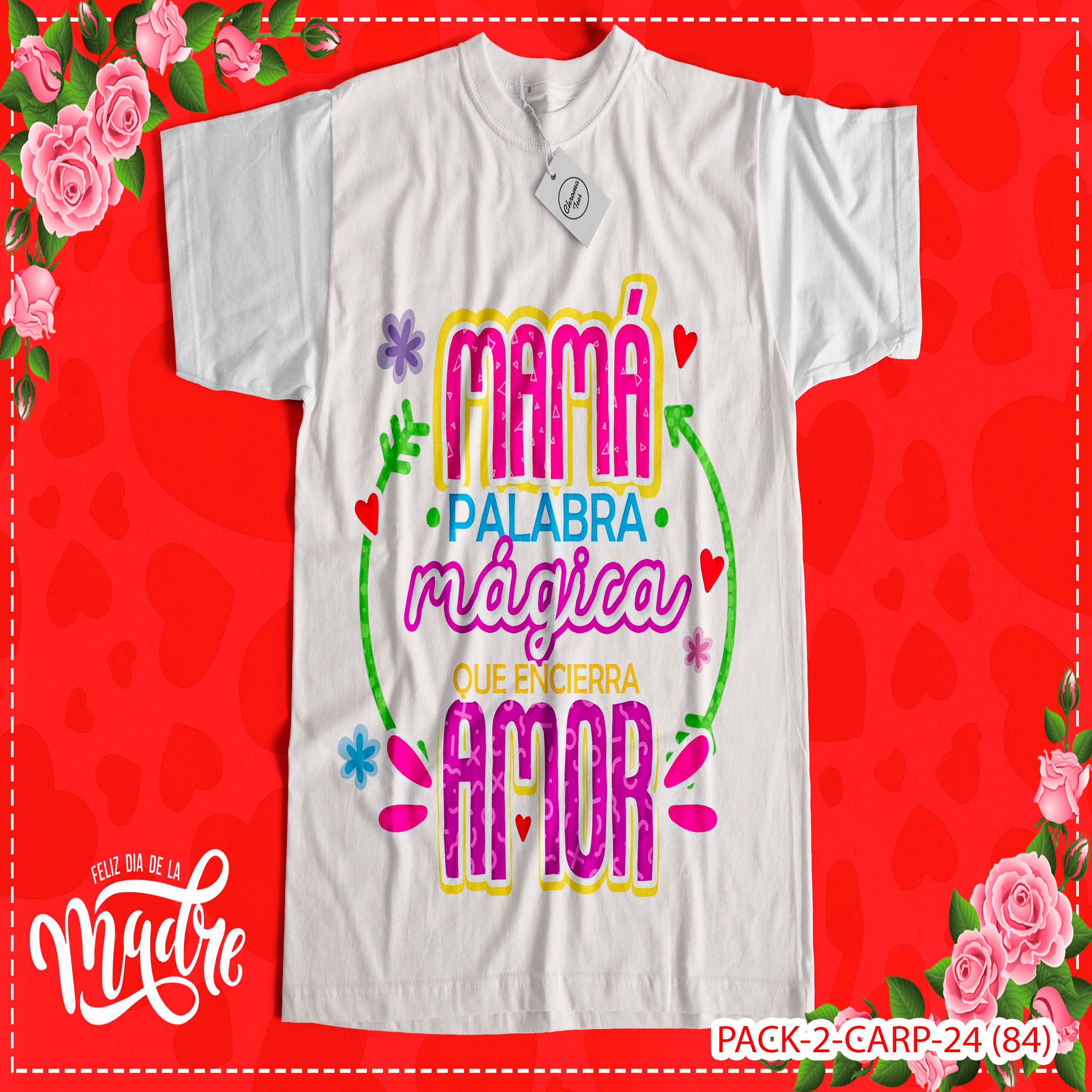 PACK CAMISETA - DTF - DIA DE LA MADRES 0003