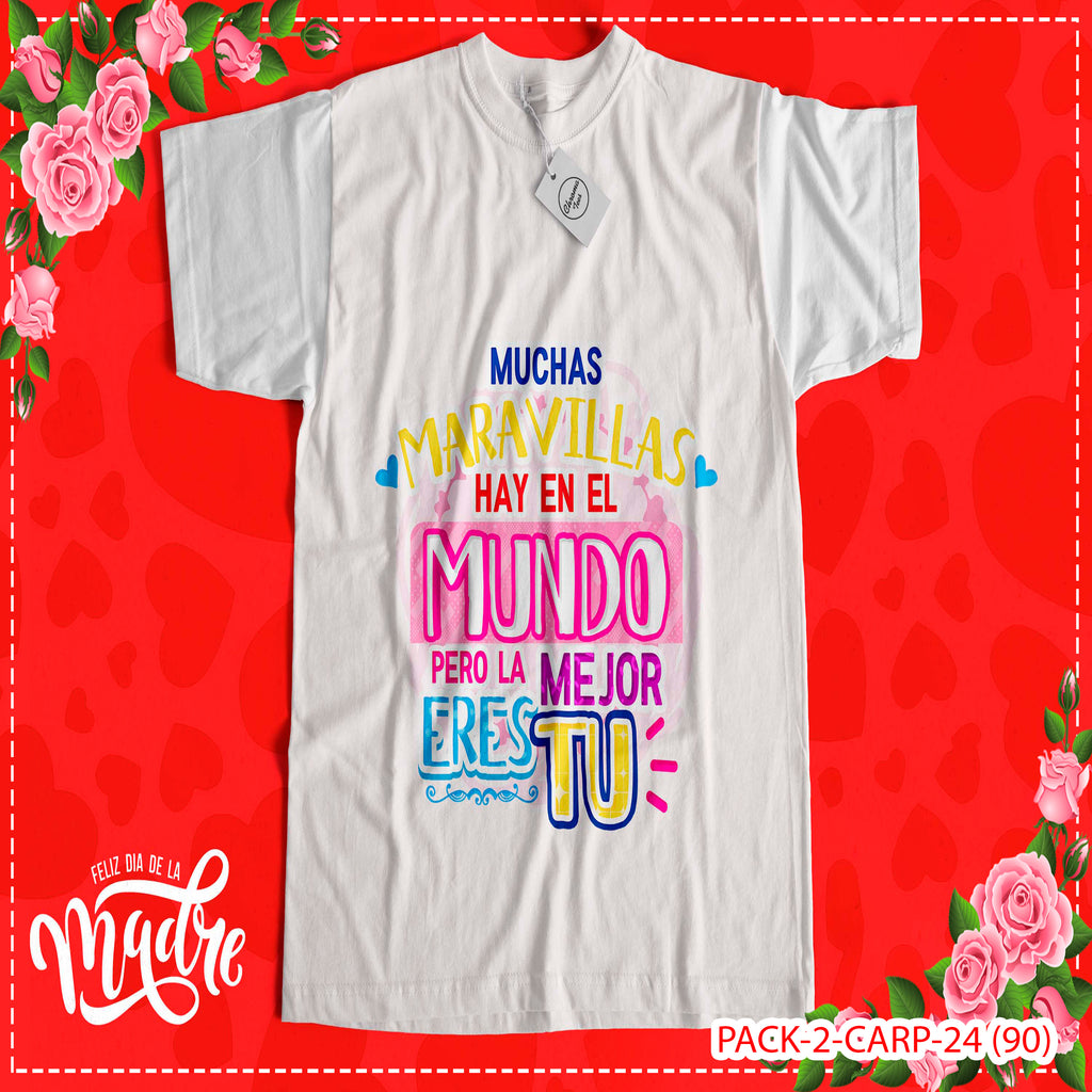 PACK CAMISETA - DTF - DIA DE LA MADRES 0003