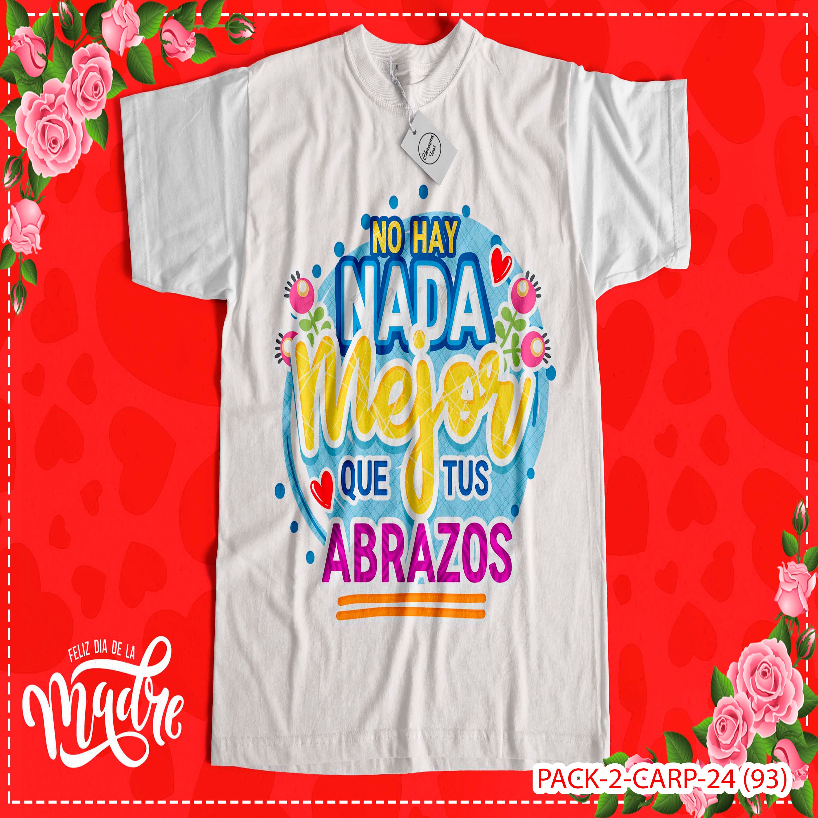PACK CAMISETA - DTF - DIA DE LA MADRES 0003