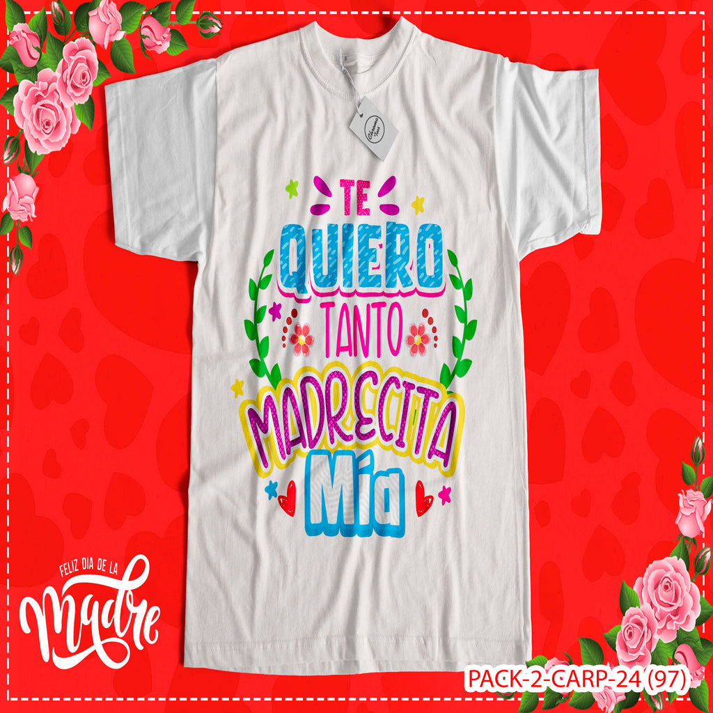 PACK CAMISETA - DTF - DIA DE LA MADRES 0003