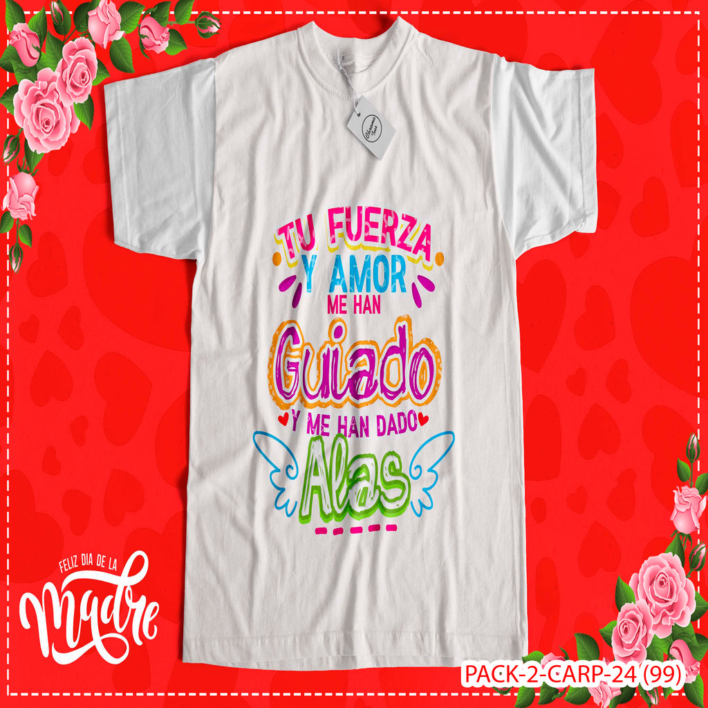 PACK CAMISETA - DTF - DIA DE LA MADRES 0003