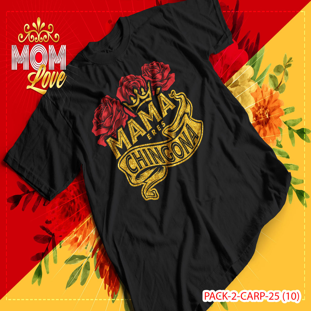 PACK CAMISETA - DTF - DIA DE LA MADRES 0003