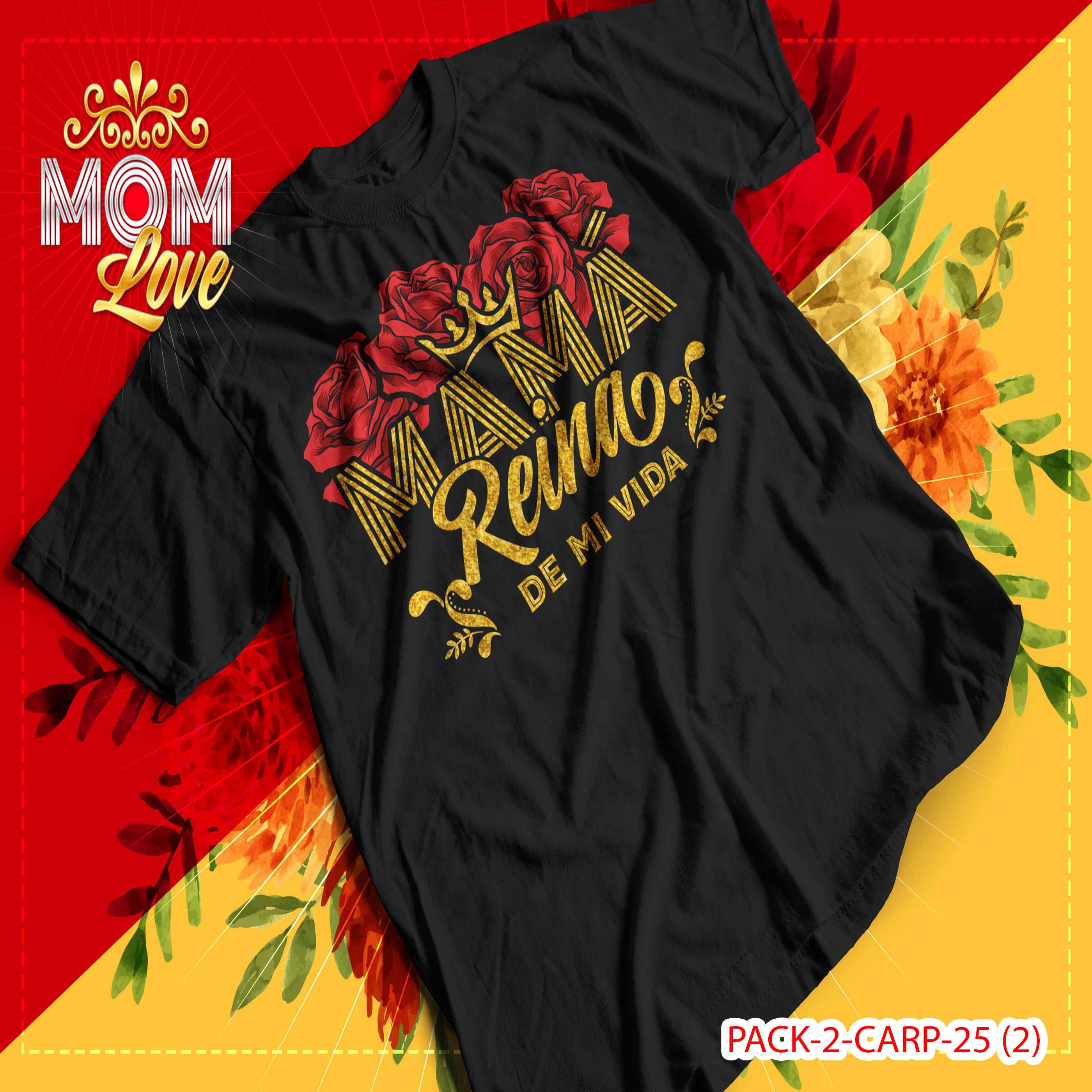 PACK CAMISETA - DTF - DIA DE LA MADRES 0003